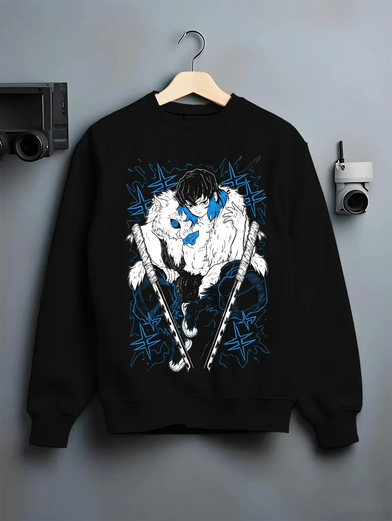 Inosuke Hashibira Kimetsu no Yaiba Hoodie Dynamic Style - Image 6