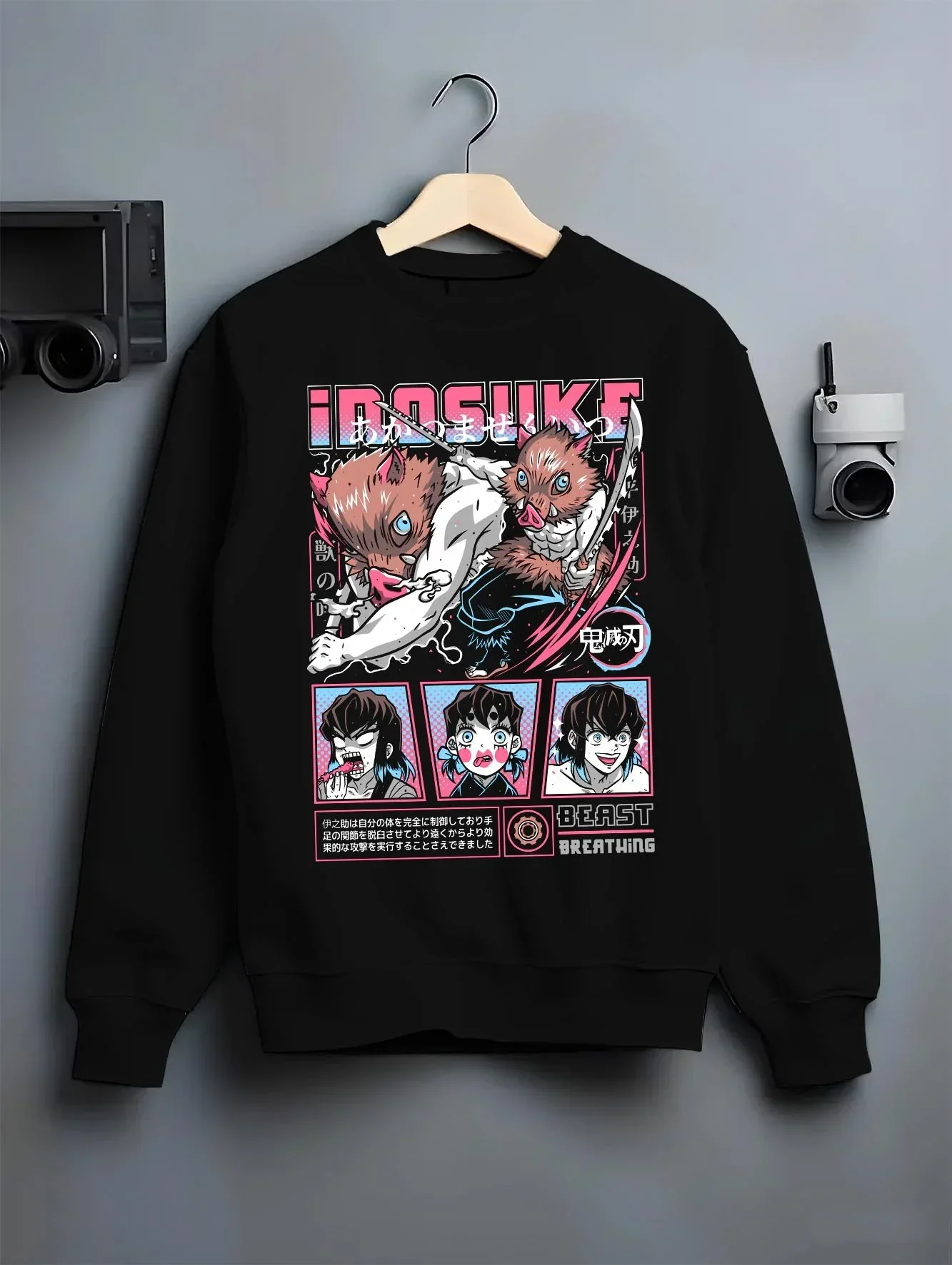 Inosuke Hashibira Kimetsu no Yaiba Hoodie Epic Battle - Image 6