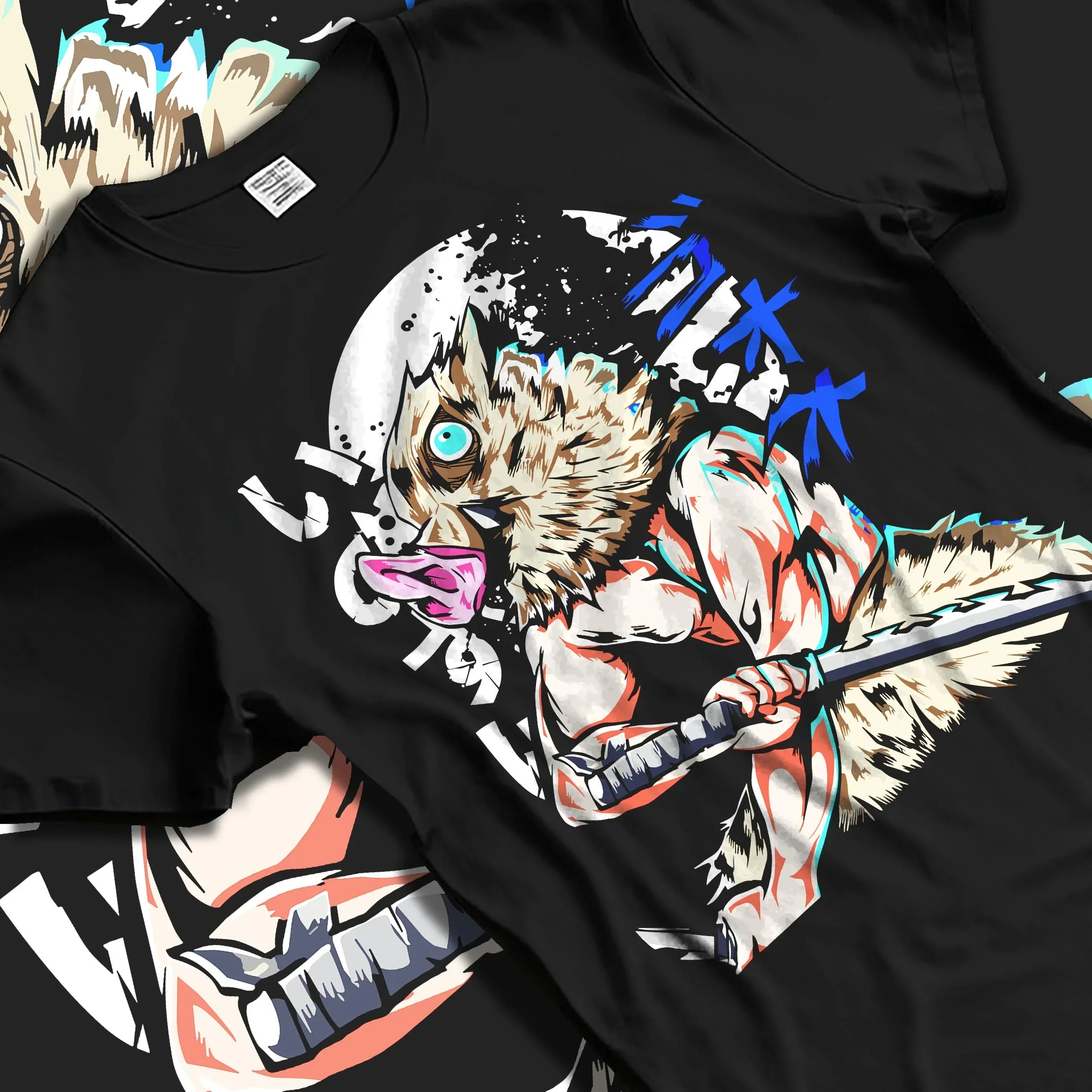Inosuke Hashibira Demon Slayer Hoodie Twin Blades - Image 5