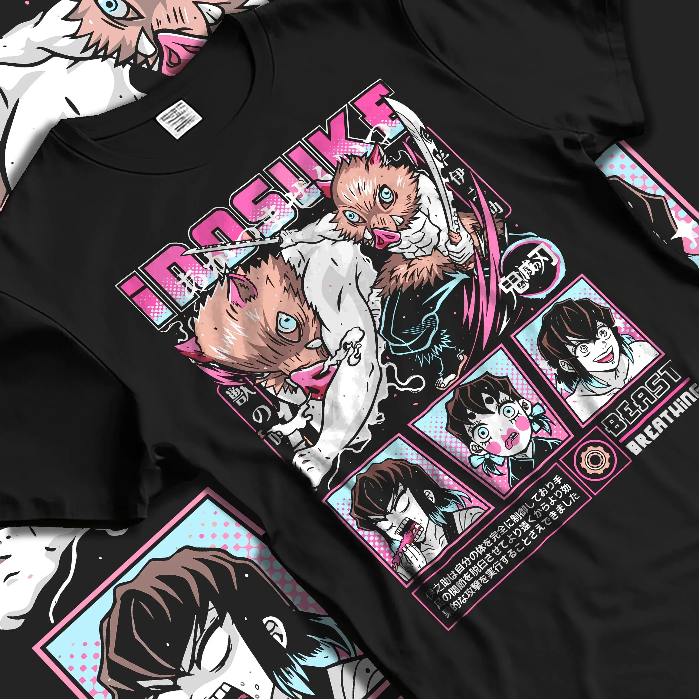 Inosuke Hashibira Demon Slayer Hoodie Wild Fighter - Image 5
