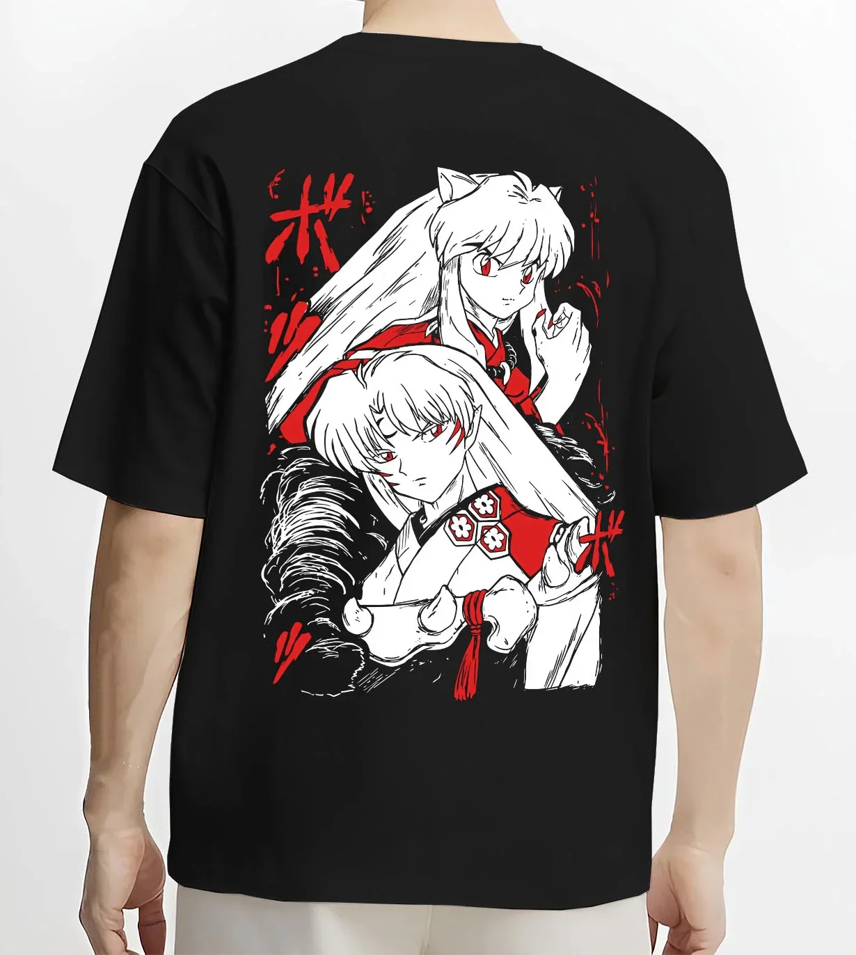 Inuyasha Hoodie Anime Classic Kagome Love Story - Image 4