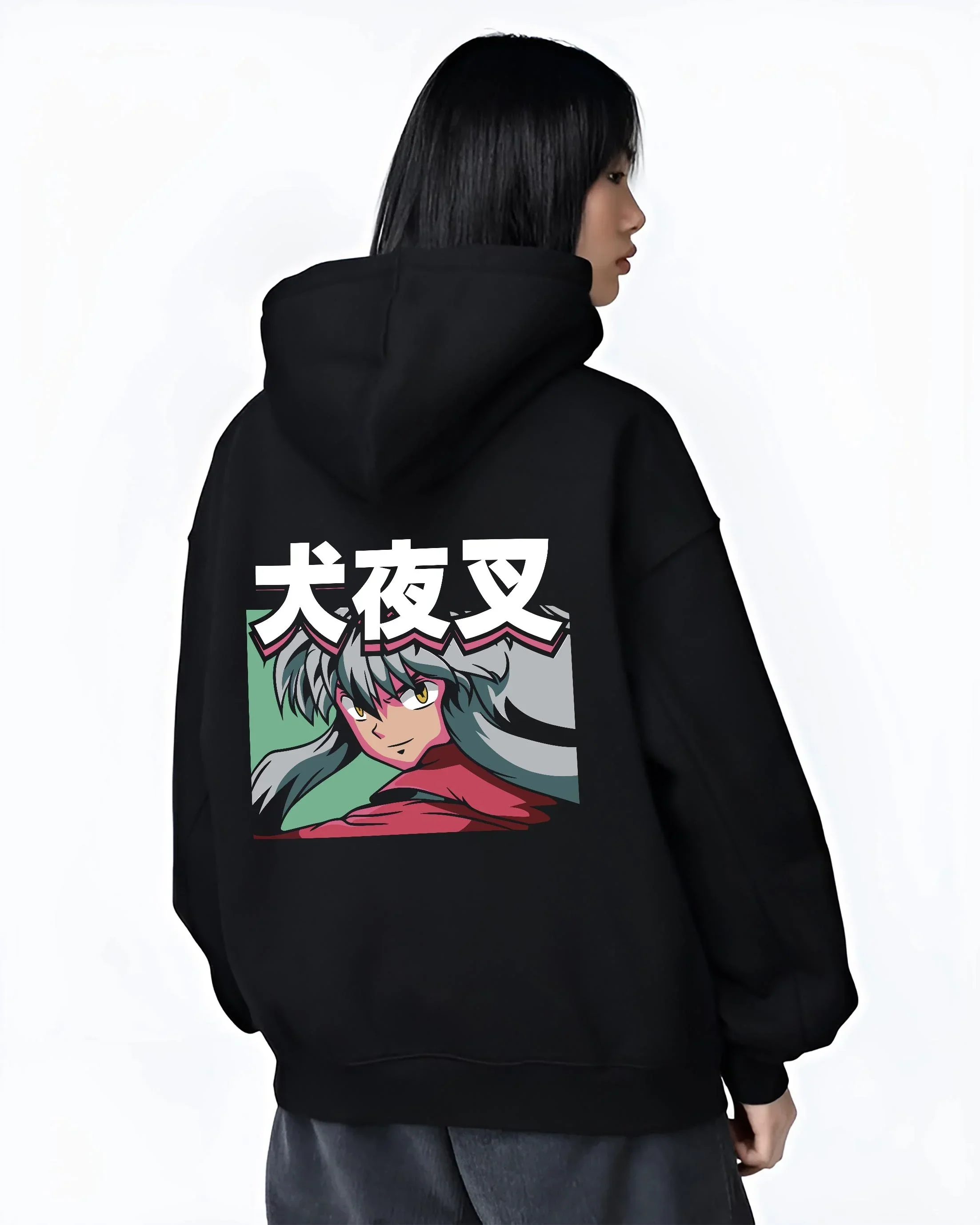 Inuyasha Hoodie Inuyasha Fierce Demon Form Jumper - Image 3