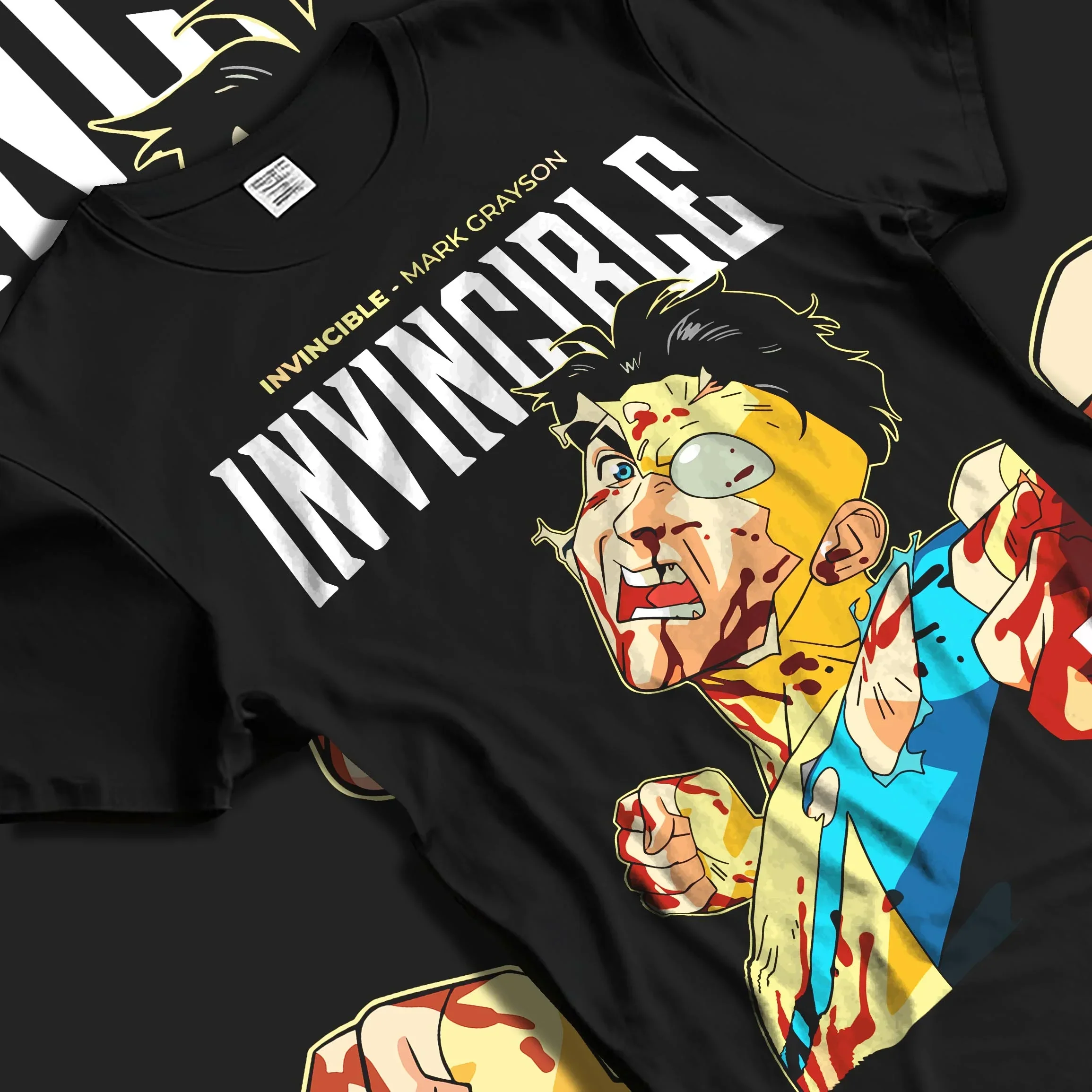 Invincible Hoodie Mark Grayson Battle Damage Jumper - Image 5