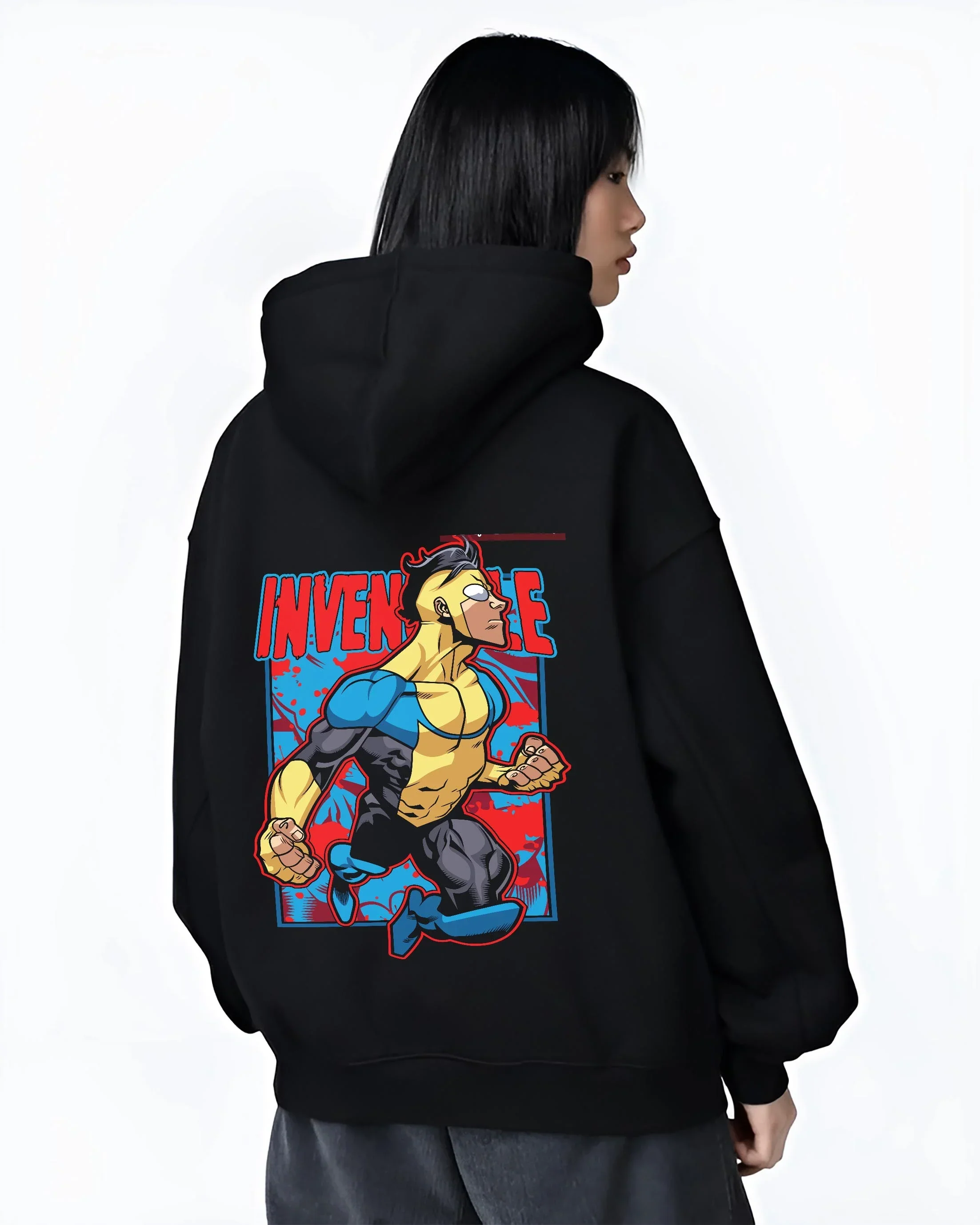 Invincible Hoodie Mark Grayson Flying Hero Jumper - Image 3