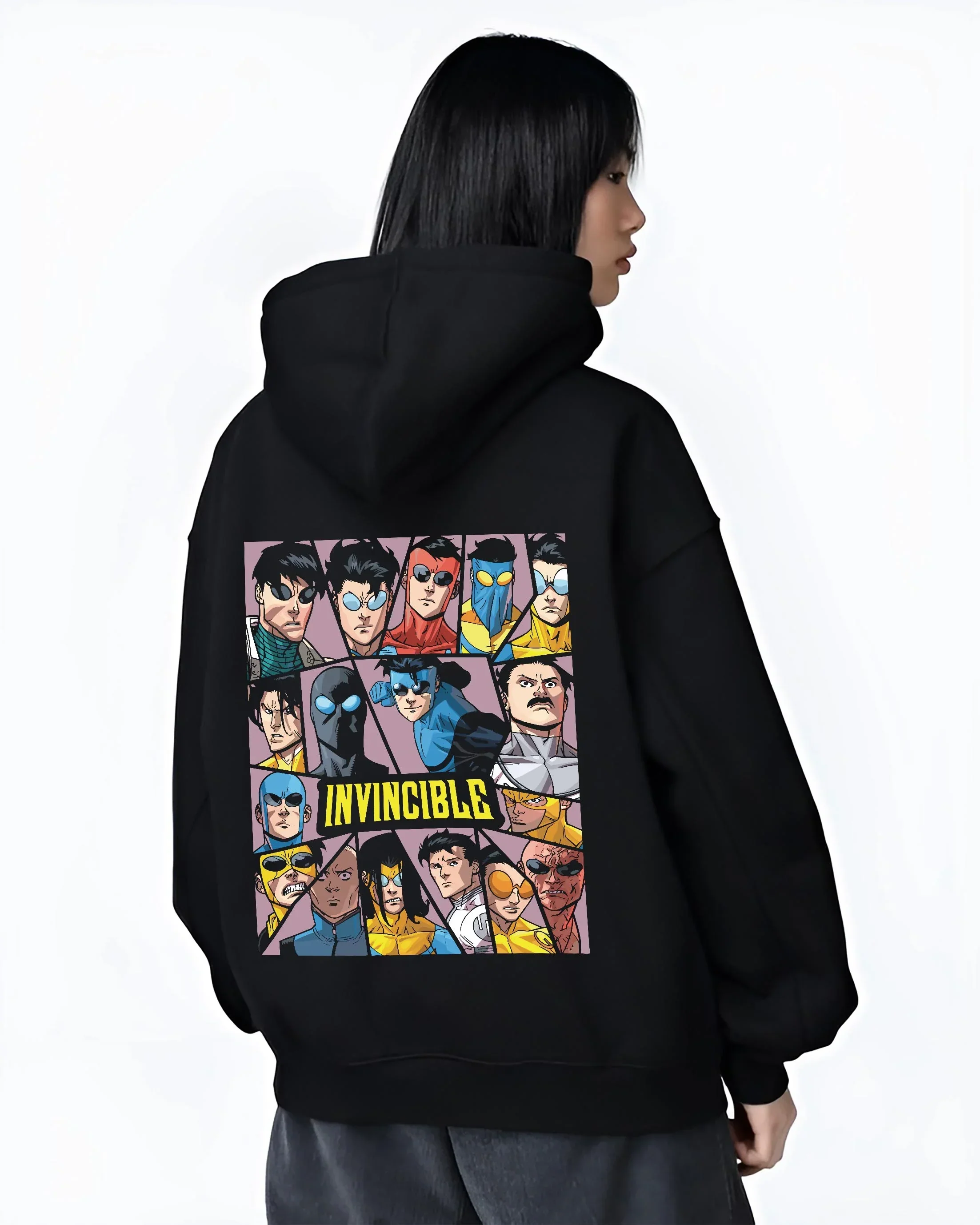 Invincible Hoodie Mark Grayson Team Logo Jumper - Image 3