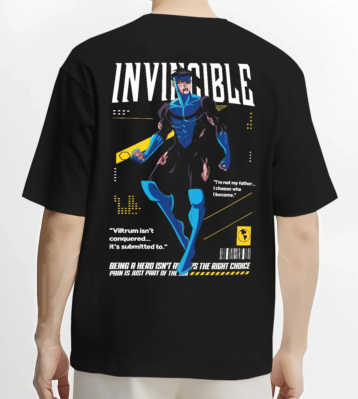 Invincible Hoodie Omni Man Mark Grayson Superhero - Image 4