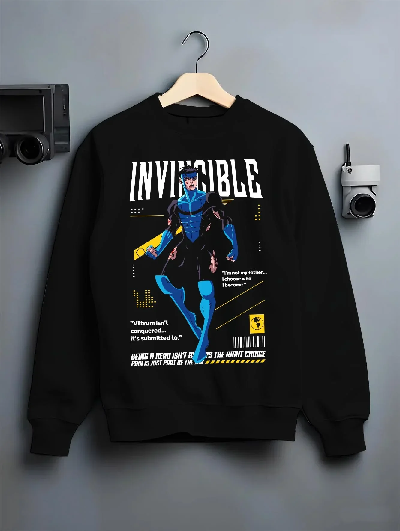 Invincible Hoodie Omni Man Mark Grayson Superhero - Image 6