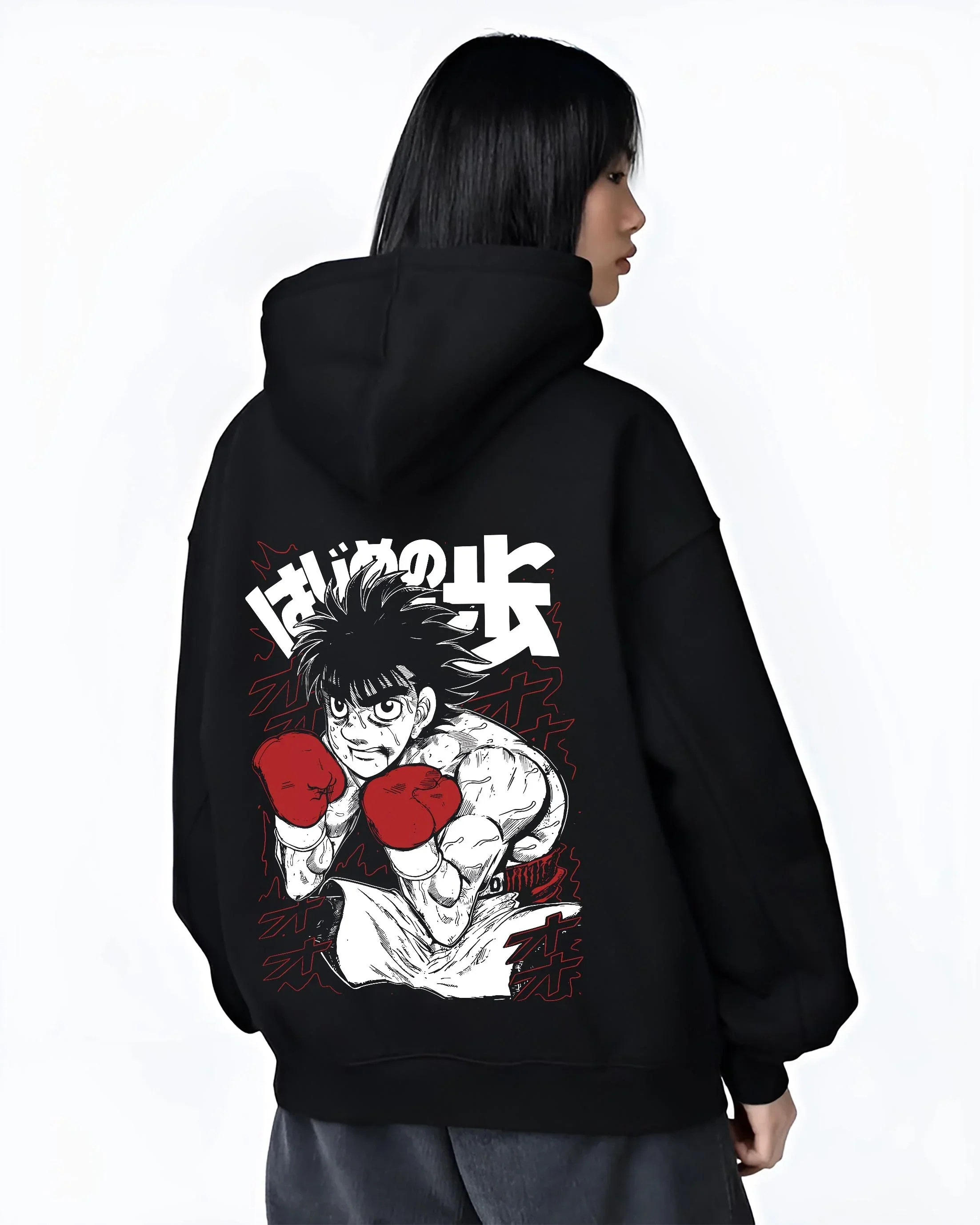 Hajime no Ippo Hoodie Ippo Makunouchi Strong Punch - Image 3