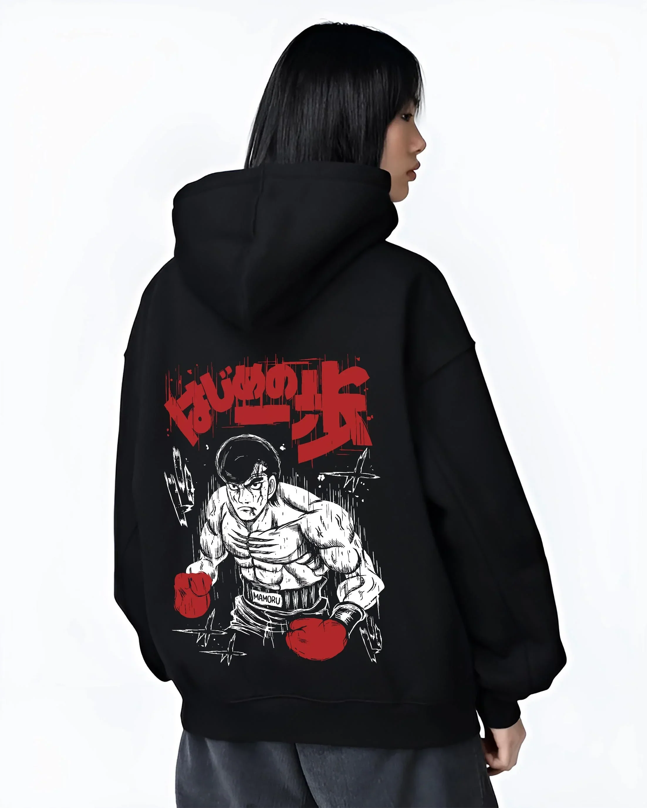 Hajime no Ippo Hoodie Ippo Makunouchi Training Jumper - Image 3