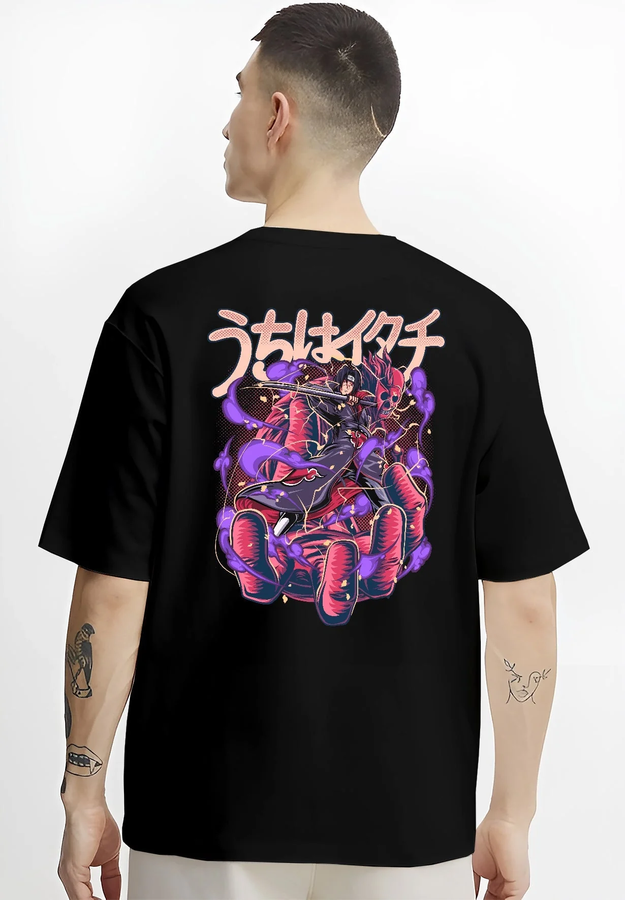 Itachi Uchiha Susanoo Naruto Shippuden Premium Hoodie - Image 4