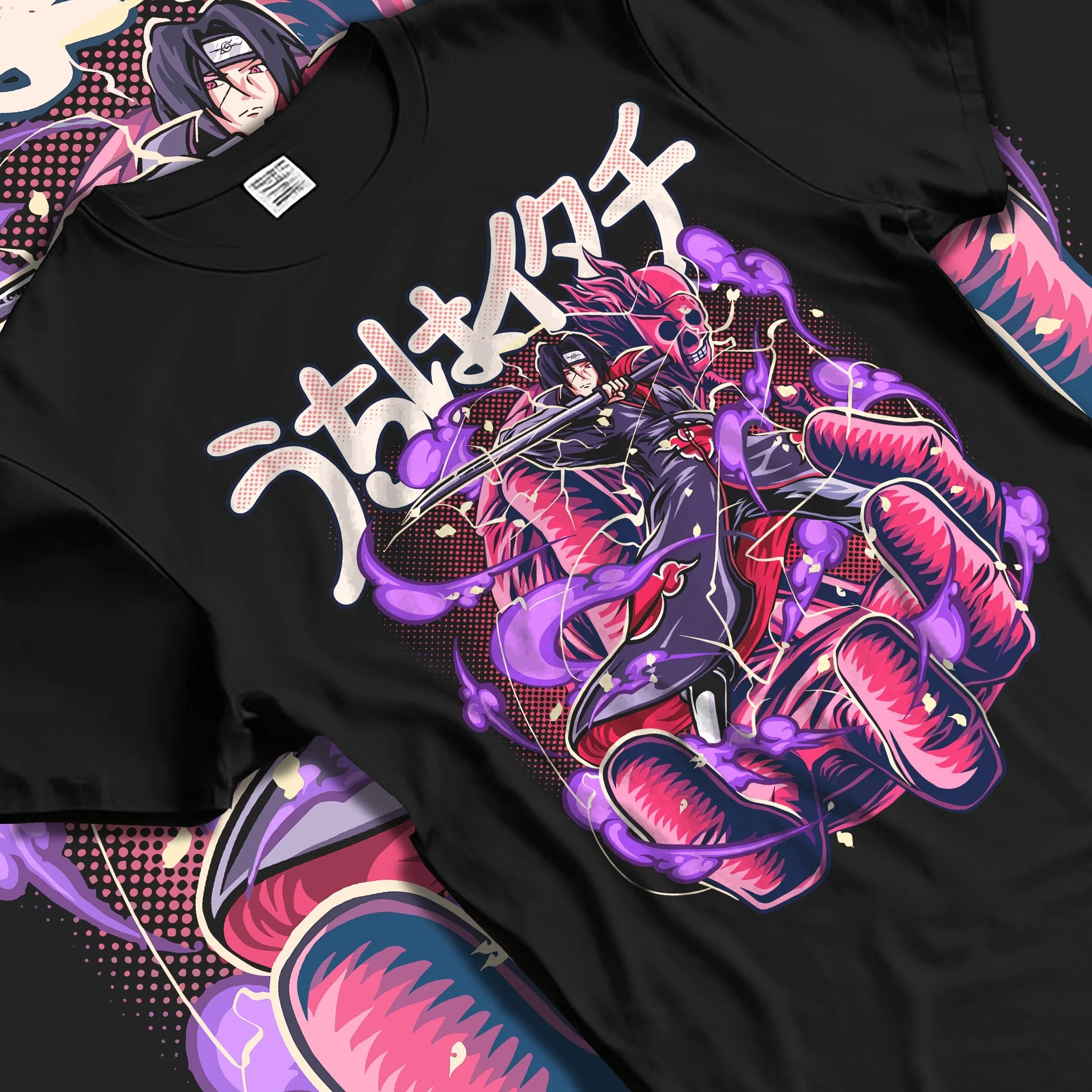 Itachi Uchiha Susanoo Naruto Shippuden Premium Hoodie - Image 5