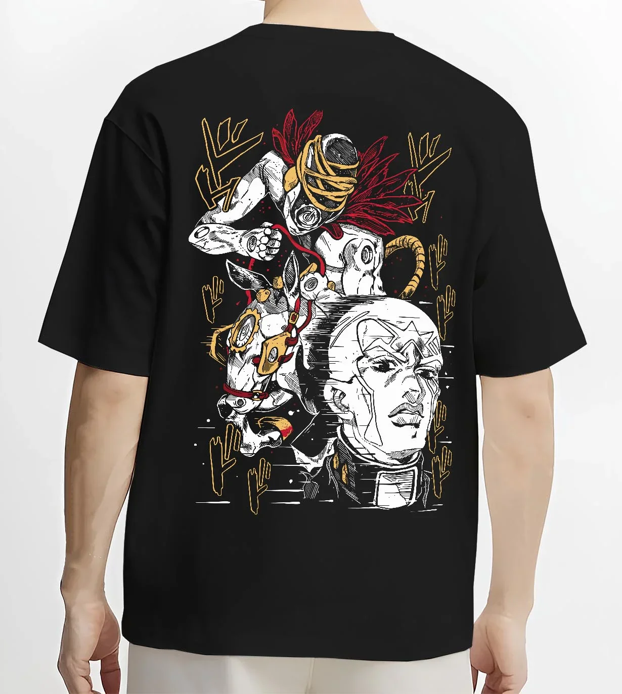 JoJo's Bizarre Adventure Hoodie Stardust Crusaders Villains Clash - Image 4