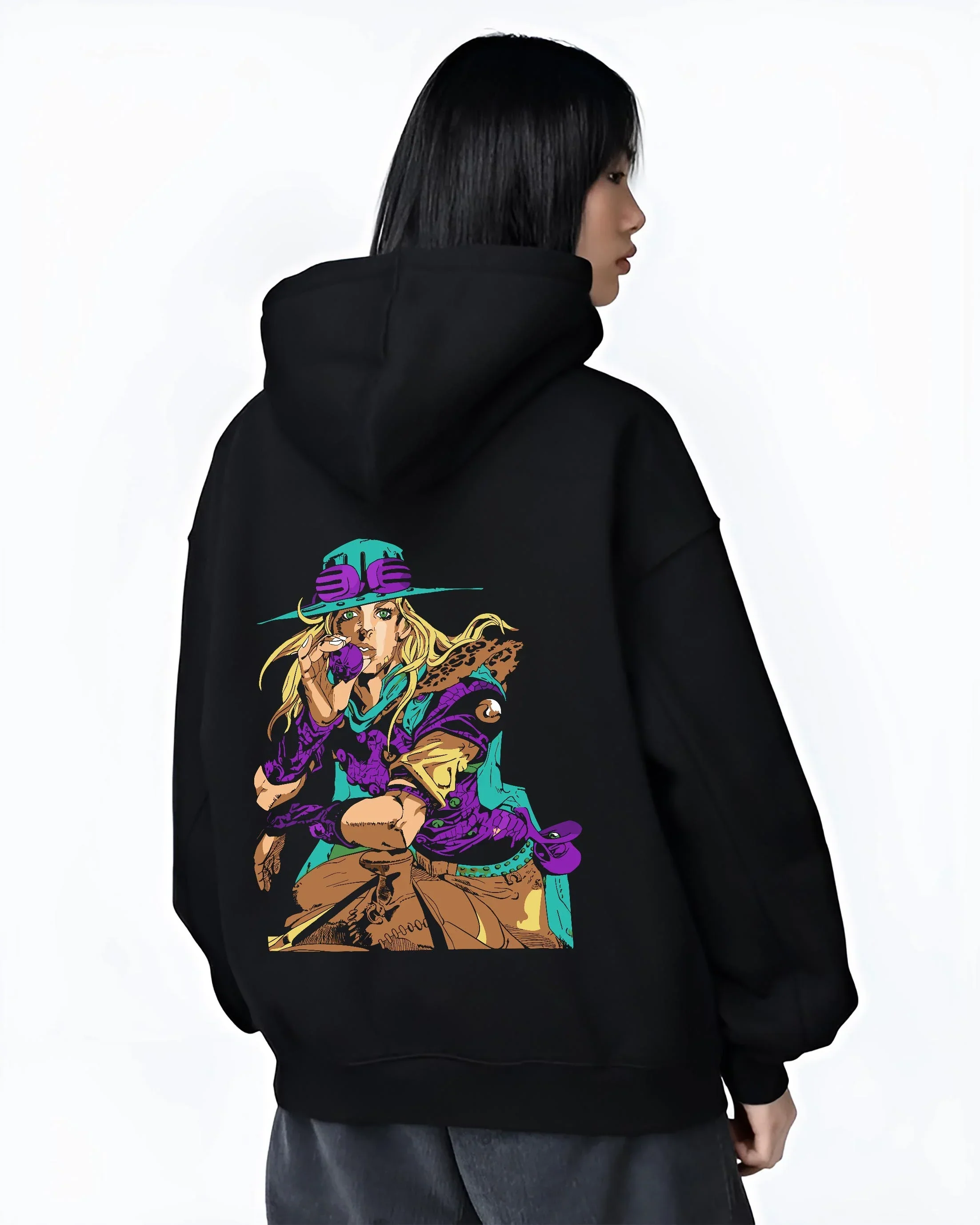 JoJo’s Bizarre Adventure Hoodie Gyro Zeppeli Jumper - Image 3