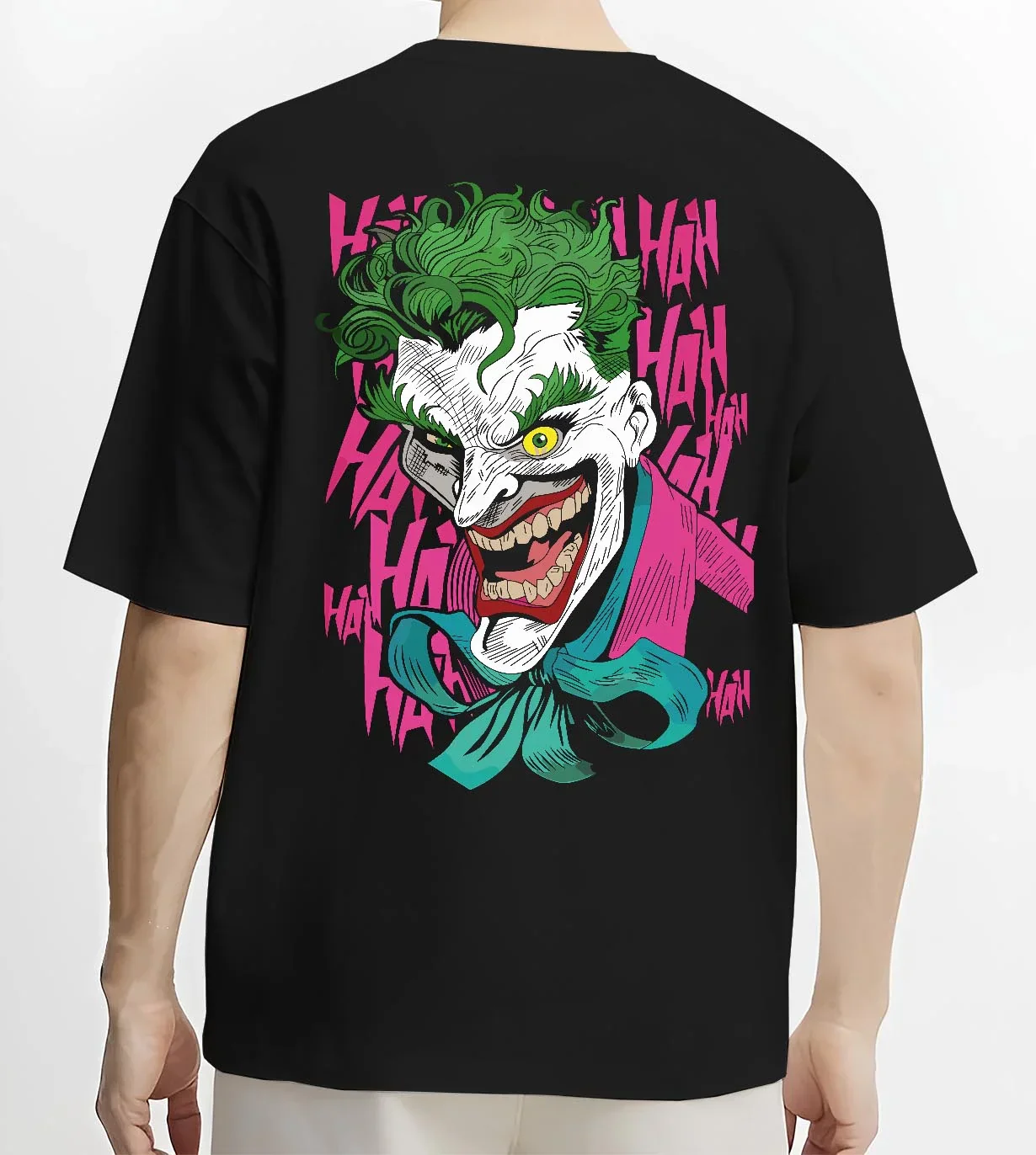 Joker Hoodie Gotham Anime Inspired Laughing Villain Design - Image 4