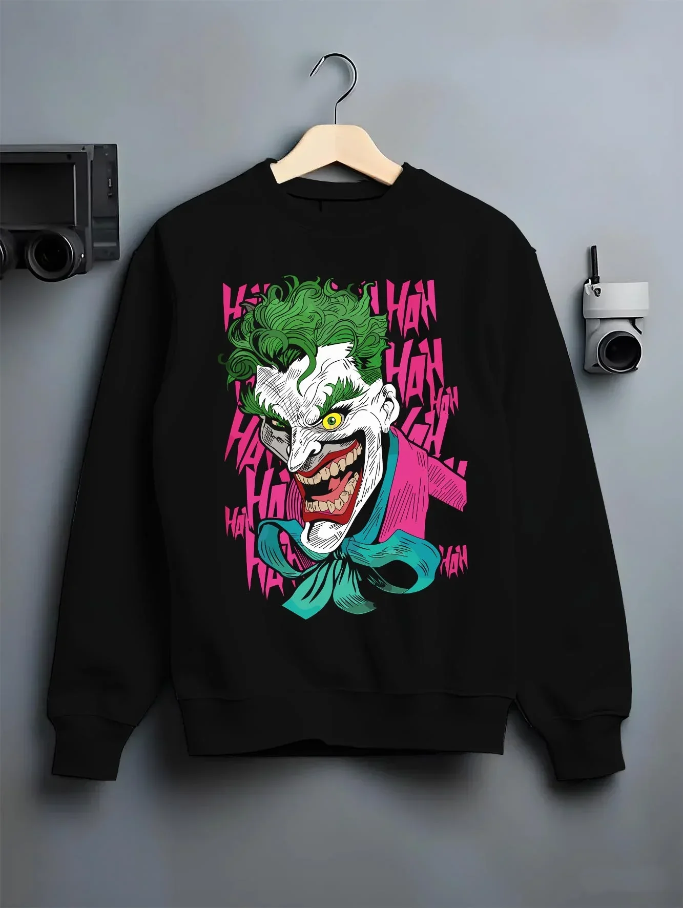 Joker Hoodie Gotham Anime Inspired Laughing Villain Design - Image 6