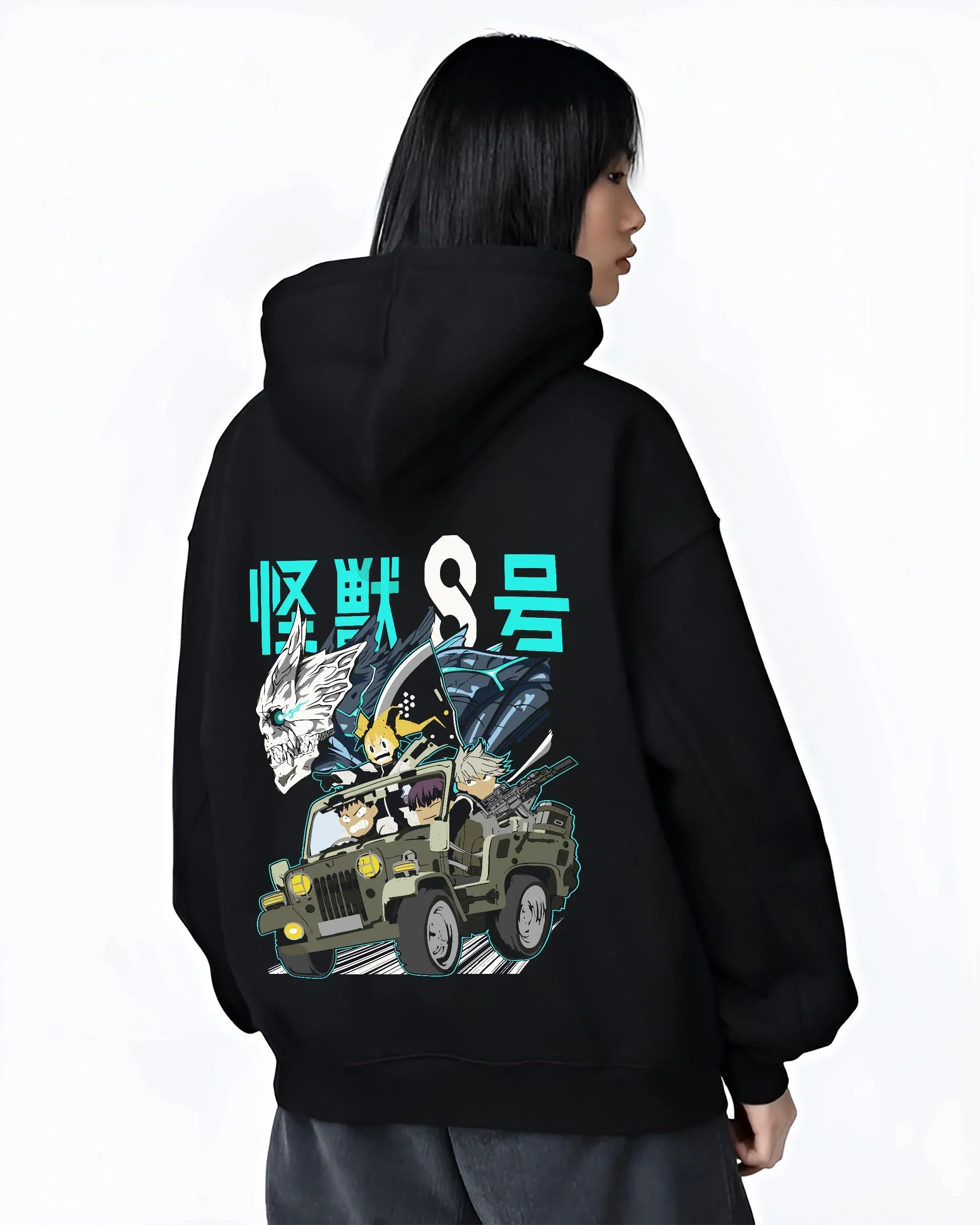 Kafka Kaiju No. 8 Hoodie Monster Form Transformation - Image 3