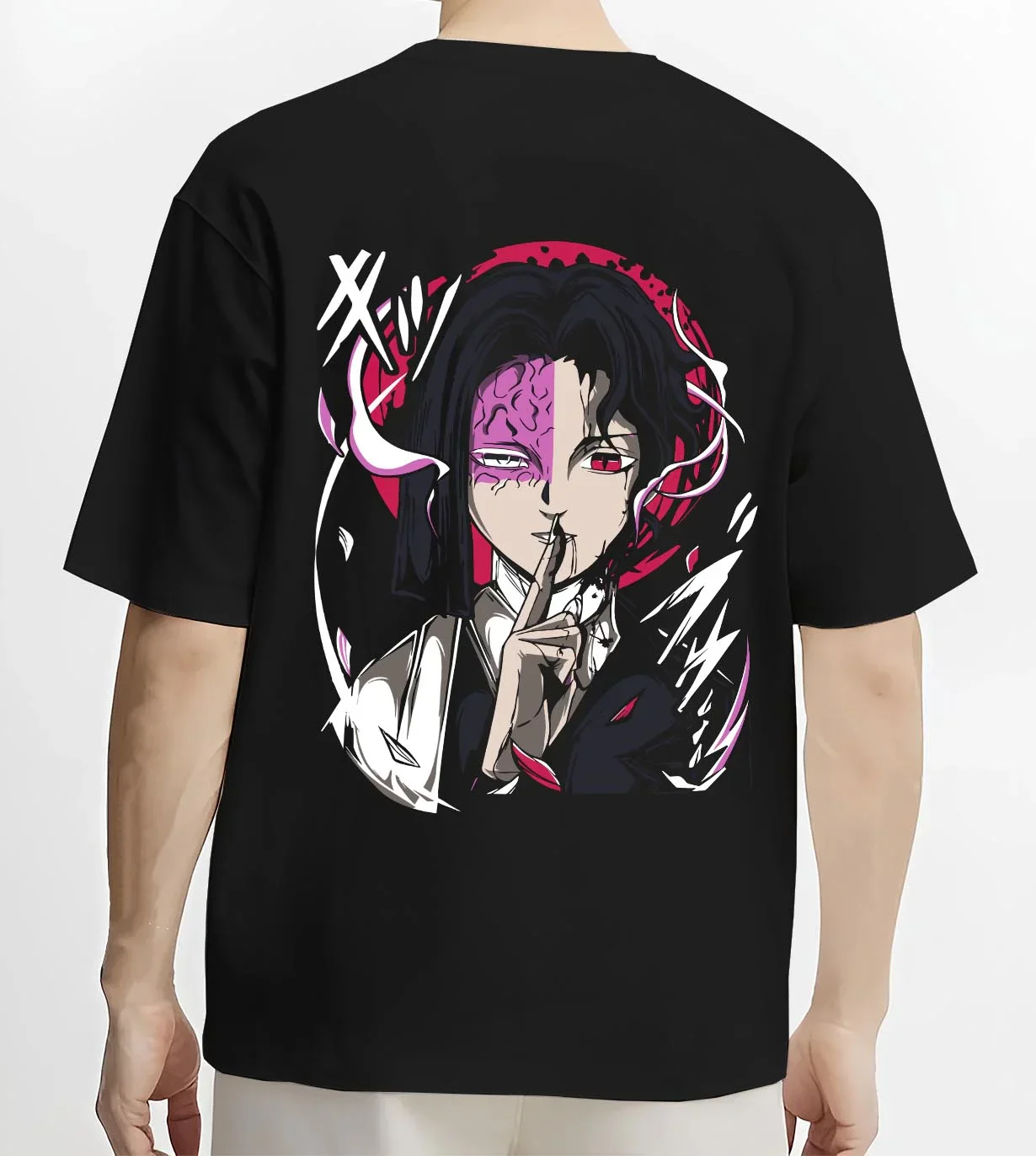Kagetane Hoodie Plunderer Masked Villain Anime Dark Design - Image 4
