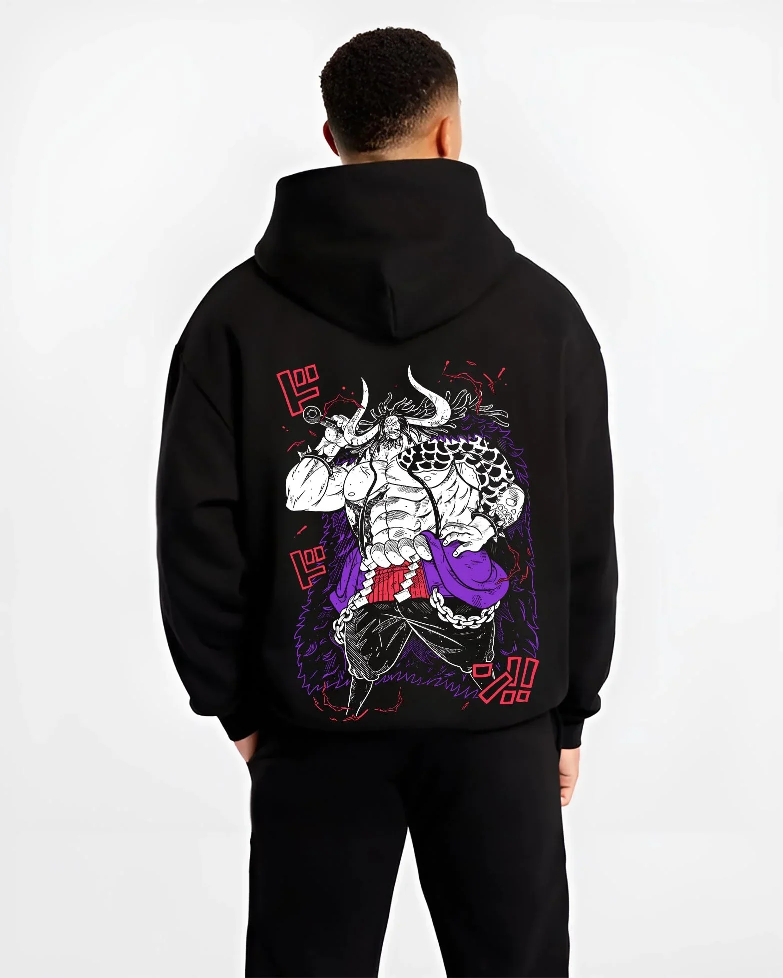 Kaido Hoodie One Piece Dragon Pirate Beast King - Image 2