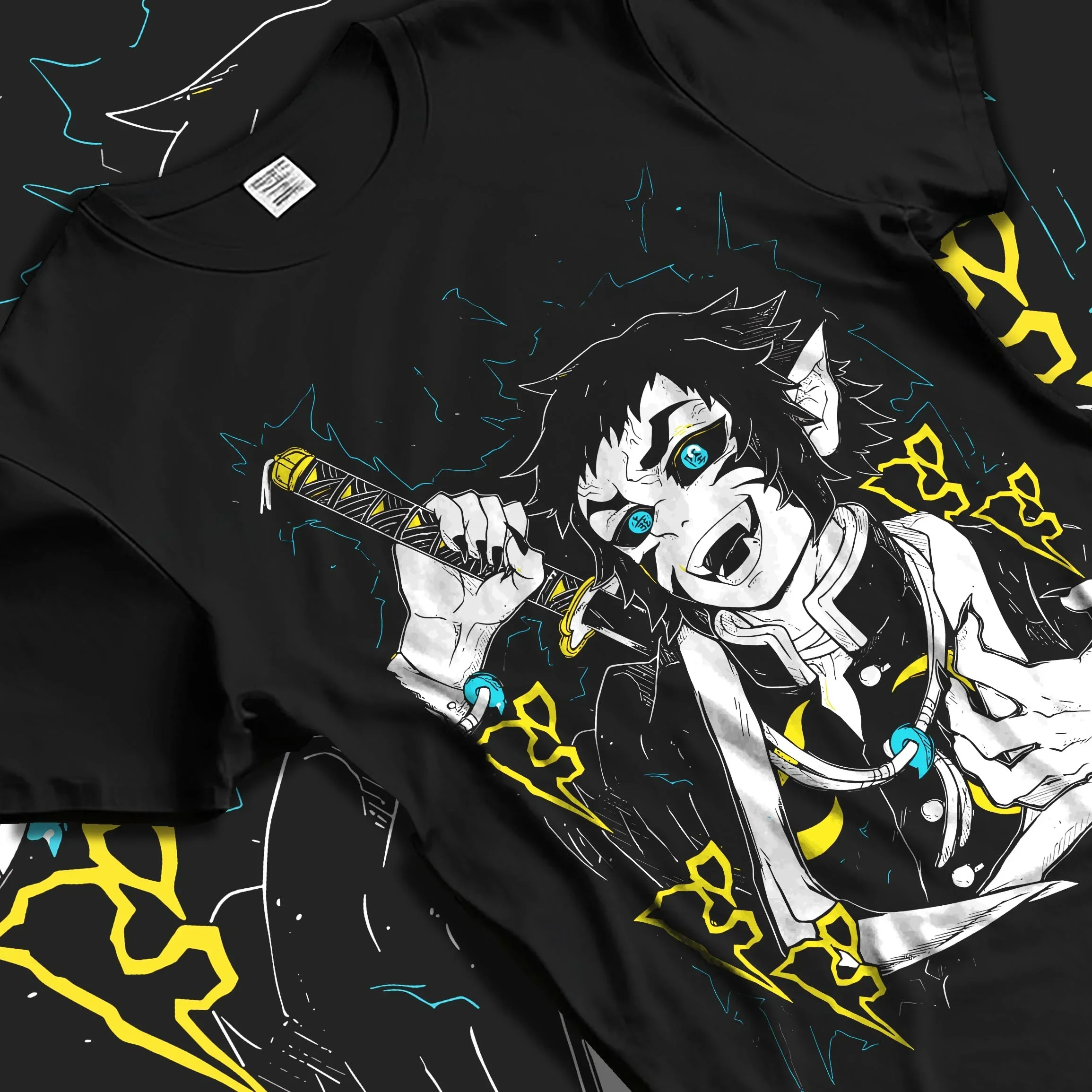 Kaigaku Hoodie Demon Slayer Upper Moon Swordsman - Image 5