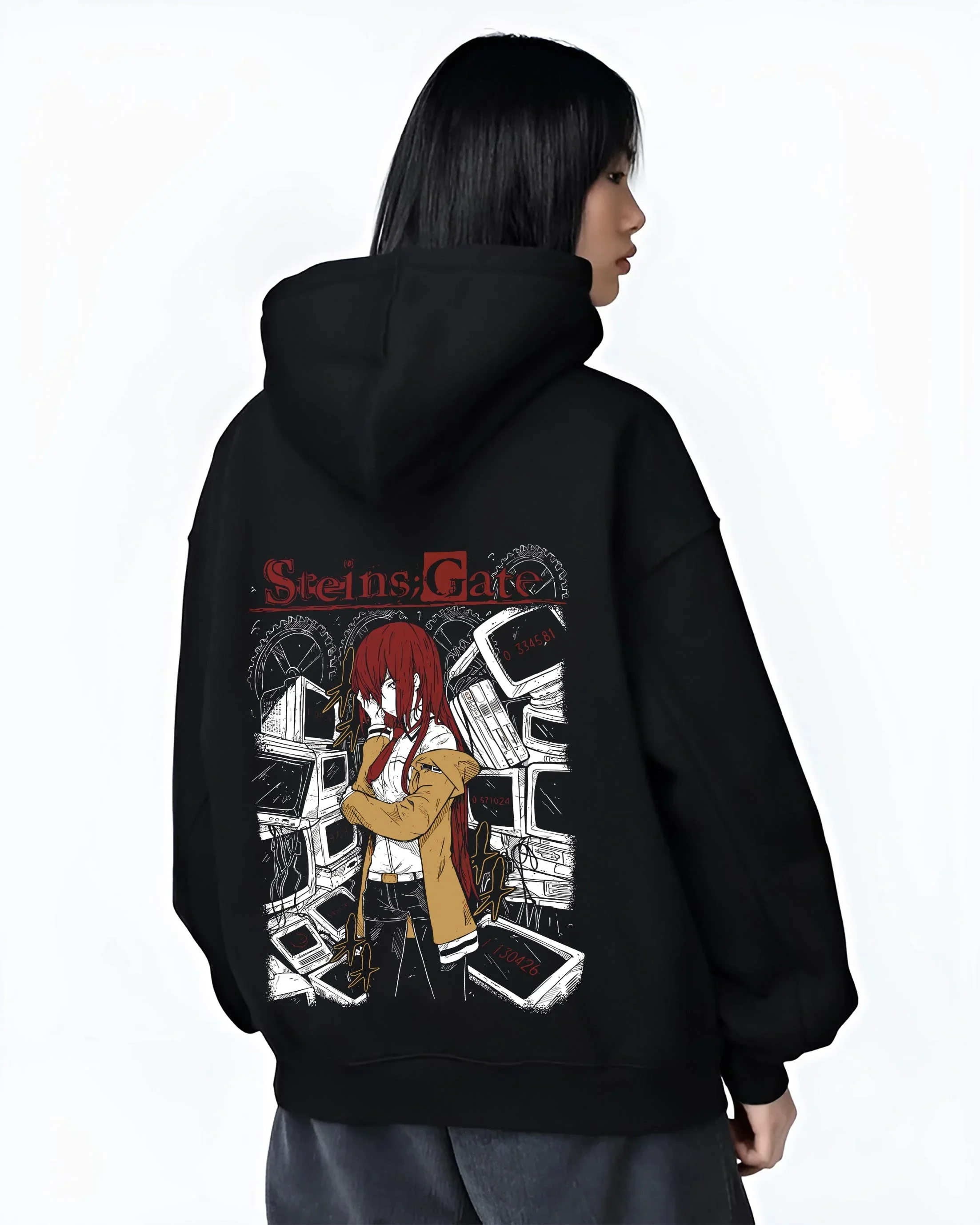 Kaiju No. 8 Kafka Hibino Skull Form Hoodie Fierce - Image 3