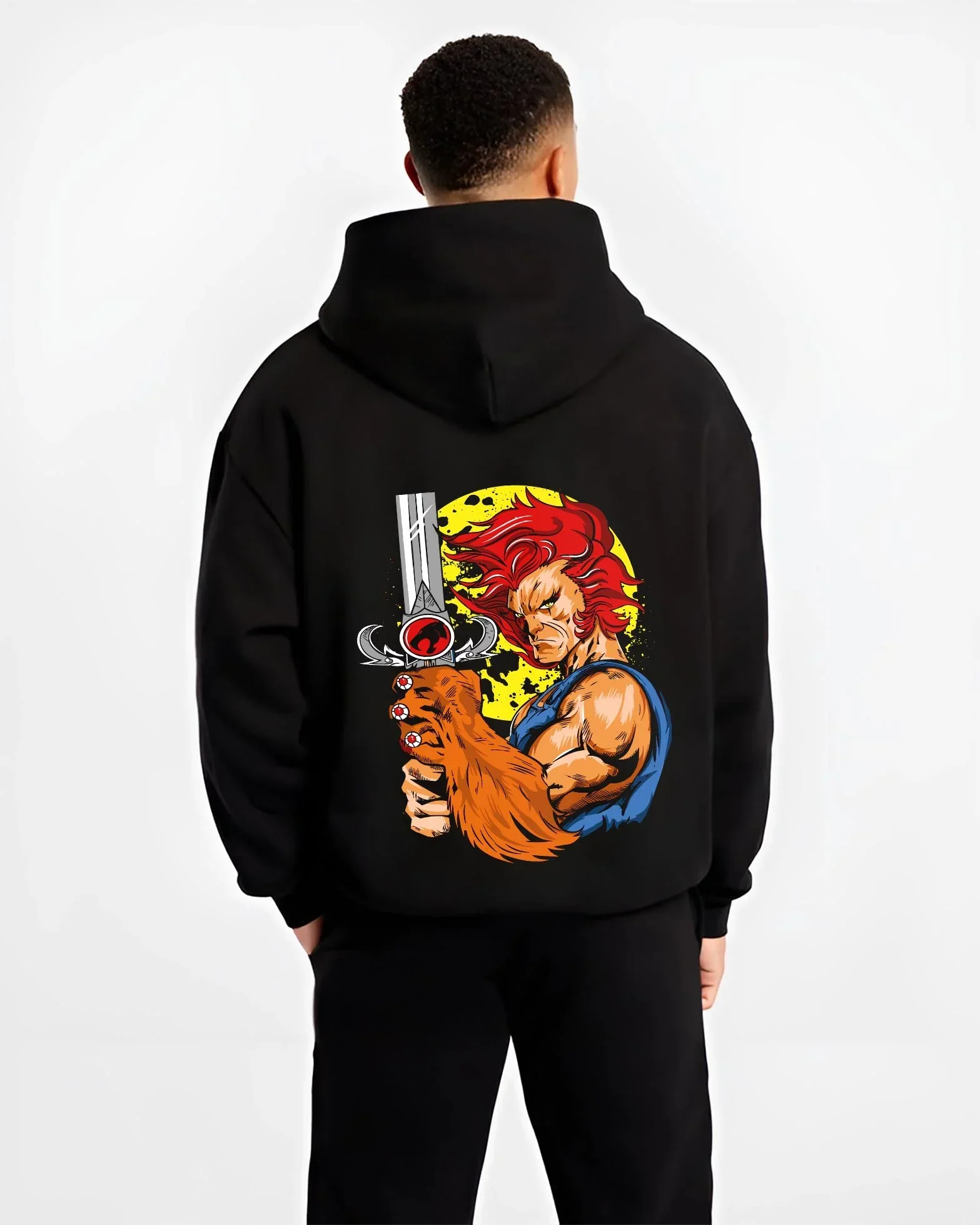 Kaiju No. 8 Squad Fighters Ready Hoodie Action - Image 2