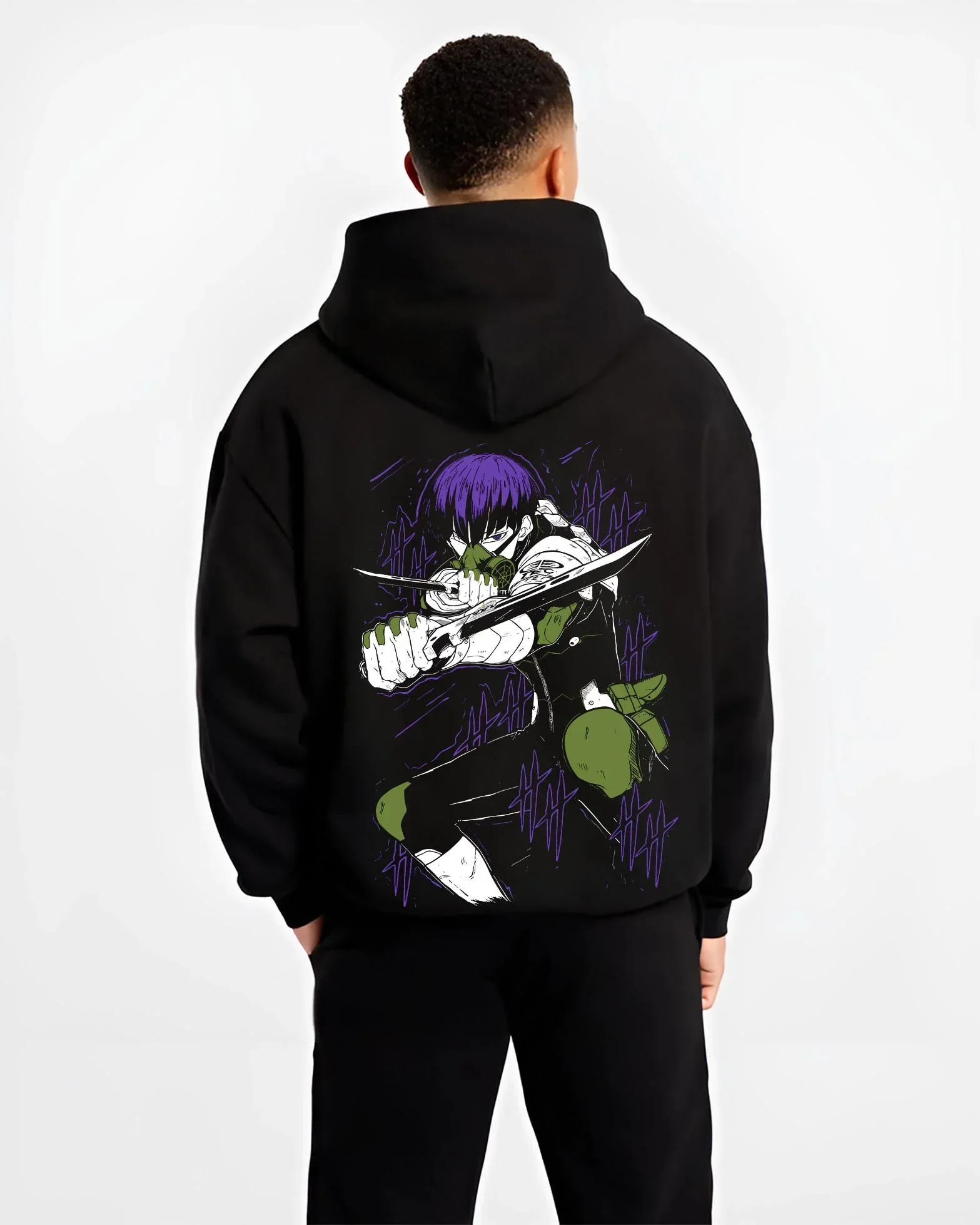 Kaiju No. 8 Hoodie Battle Stance Epic Transformation - Image 2