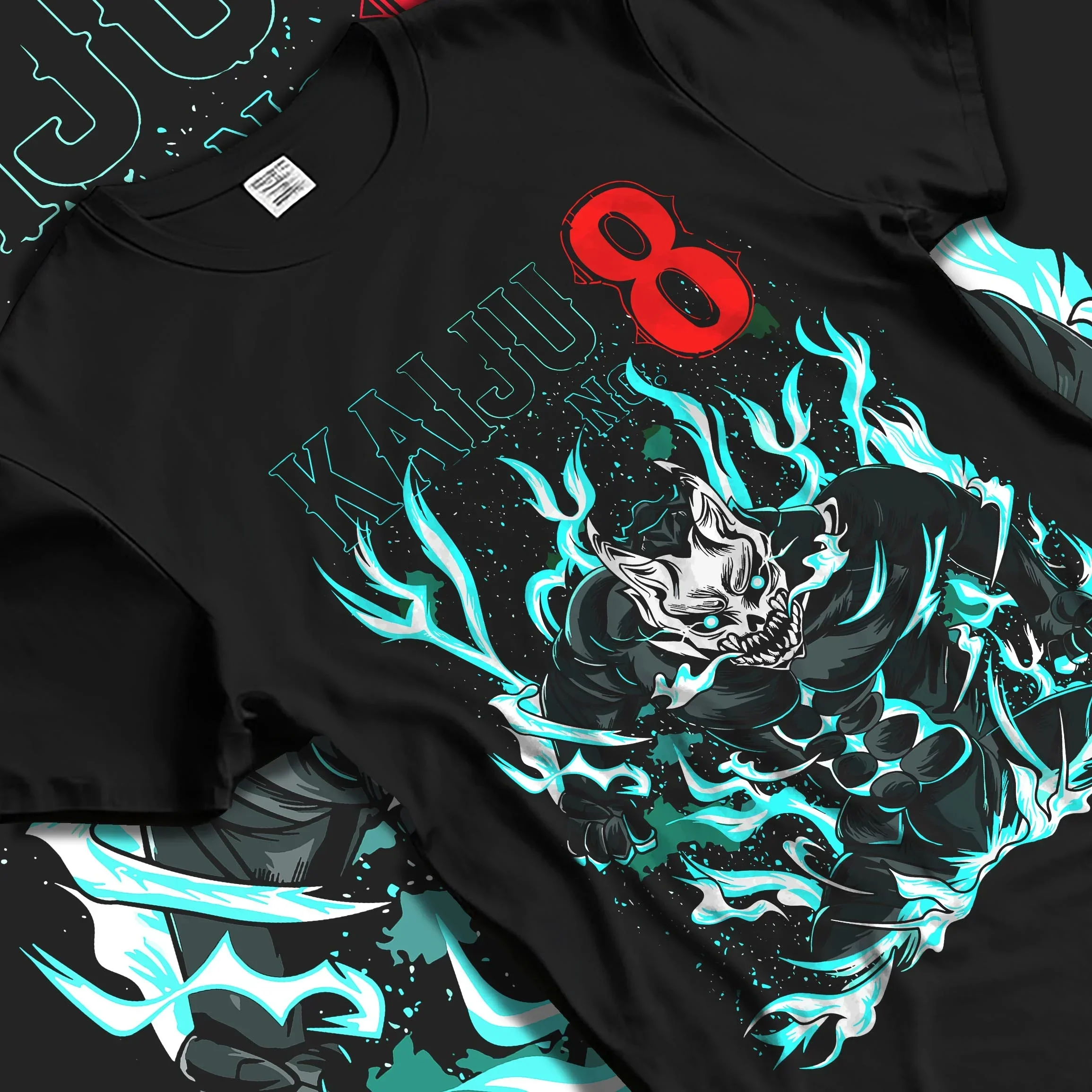 Kaiju No. 8 Hoodie Fiery Transformation Epic Battle Pose - Image 5