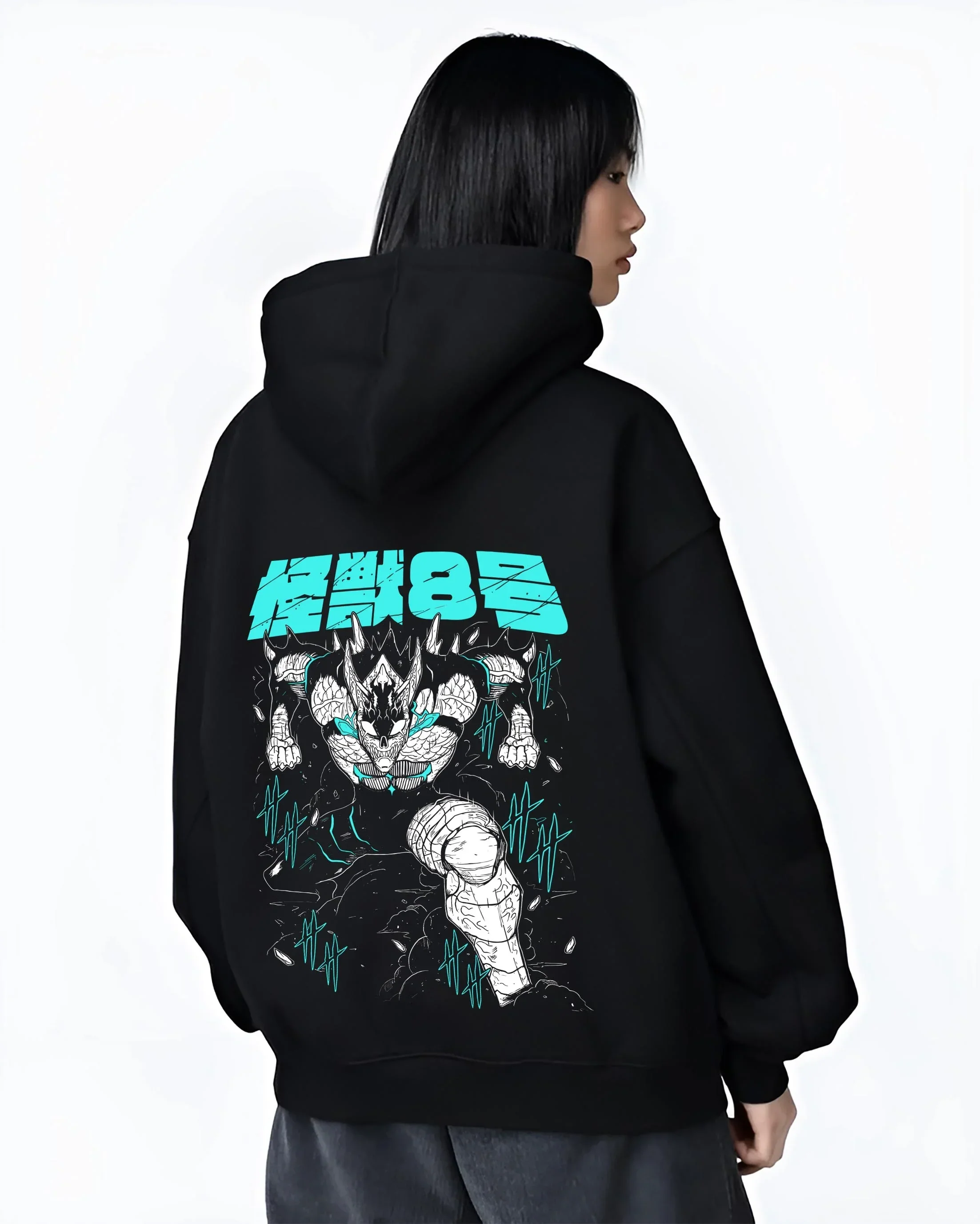 Kaiju No. 8 Hoodie Monstrous Power Surge Battle - Image 3