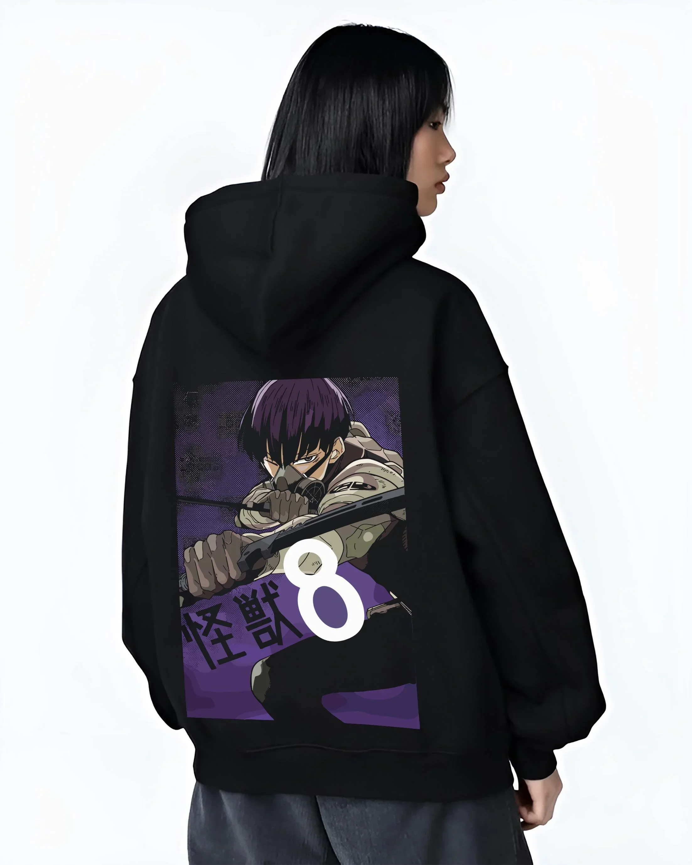 Kaiju No. 8 Hoodie Squad Fighters Battle Ready Clash - Image 3