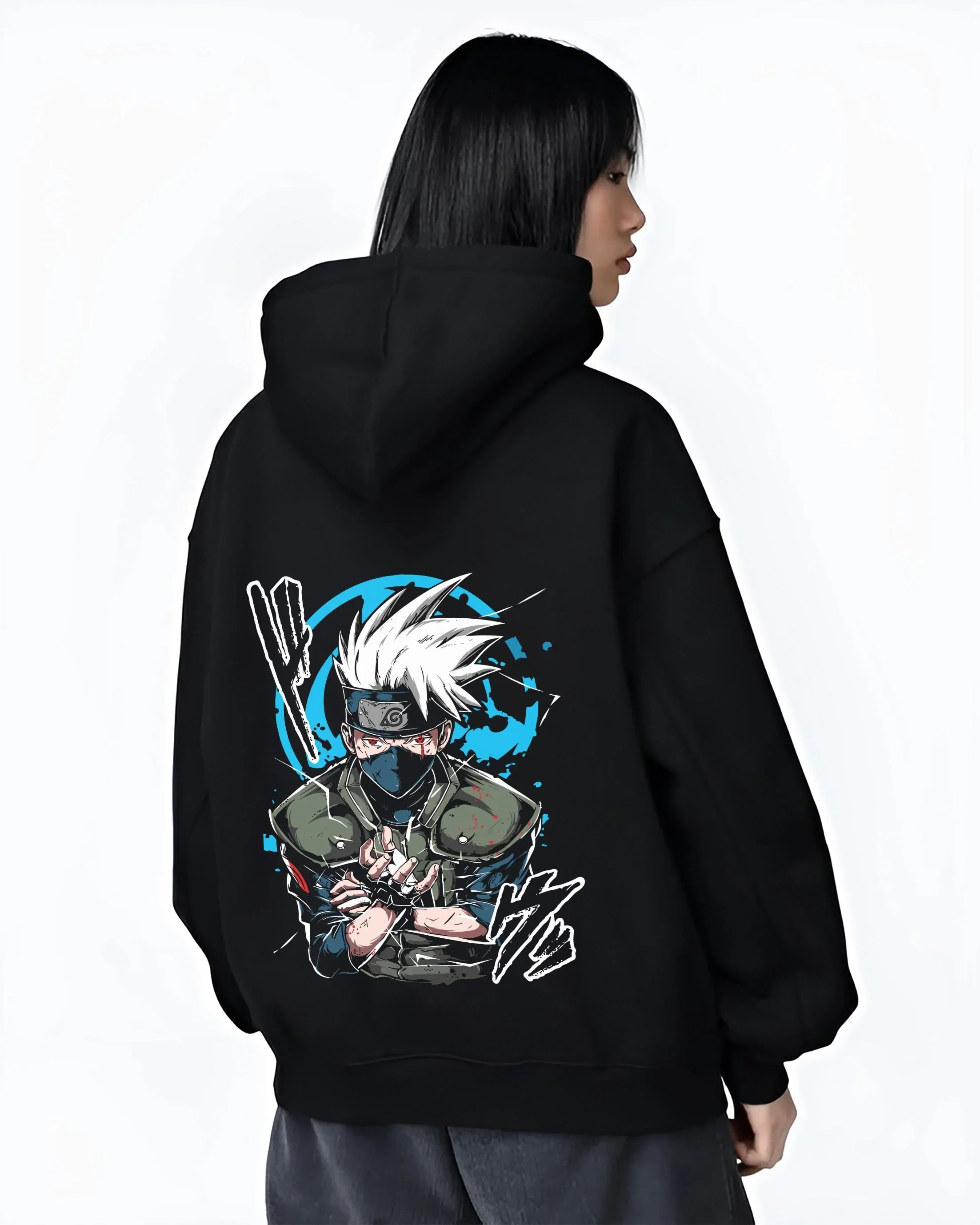 Kakashi Hatake Hoodie Naruto Copy Ninja Jonin Leader - Image 3
