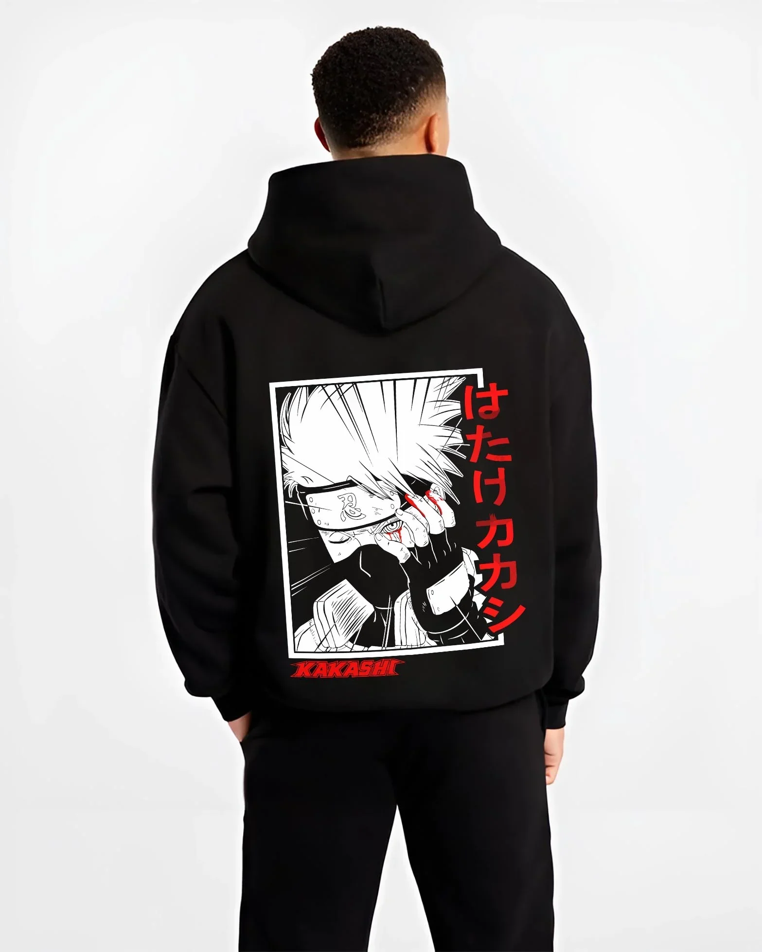 Kakashi Hatake Hoodie Naruto Copy Ninja Hidden Leaf - Image 2