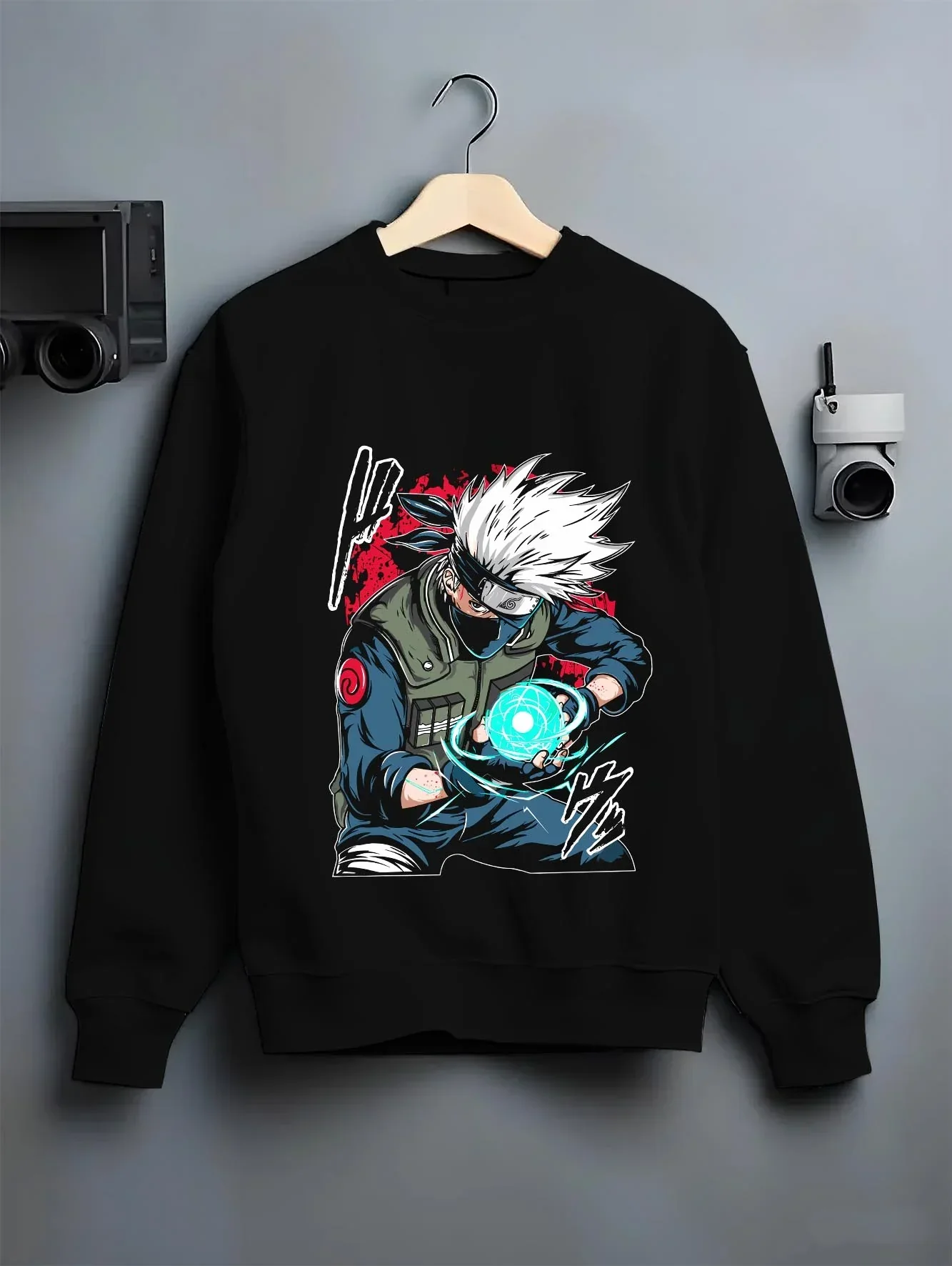 Kakashi Hatake Hoodie Naruto Rasengan Jonin Pose - Image 6