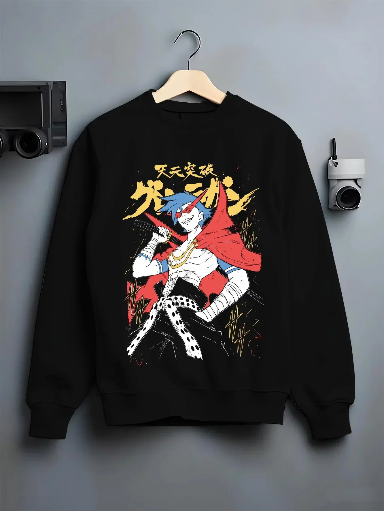 Kamina Hoodie Gurren Lagann Spiral Fighting Soul - Image 6