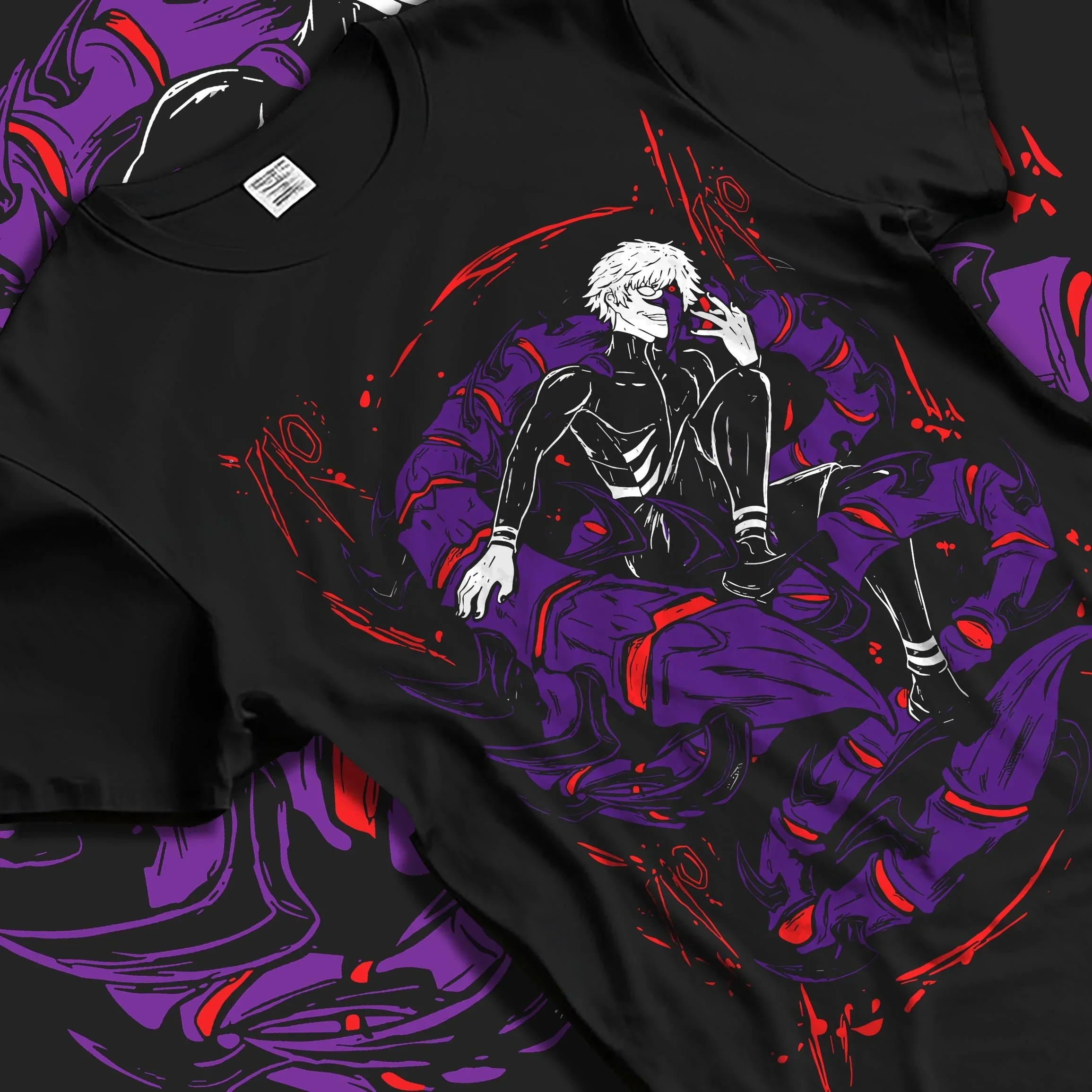Kaneki Ken Hoodie Tokyo Ghoul Masked Half Ghoul - Image 5