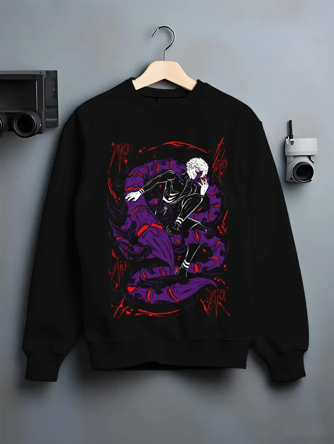 Kaneki Ken Hoodie Tokyo Ghoul Masked Half Ghoul - Image 6