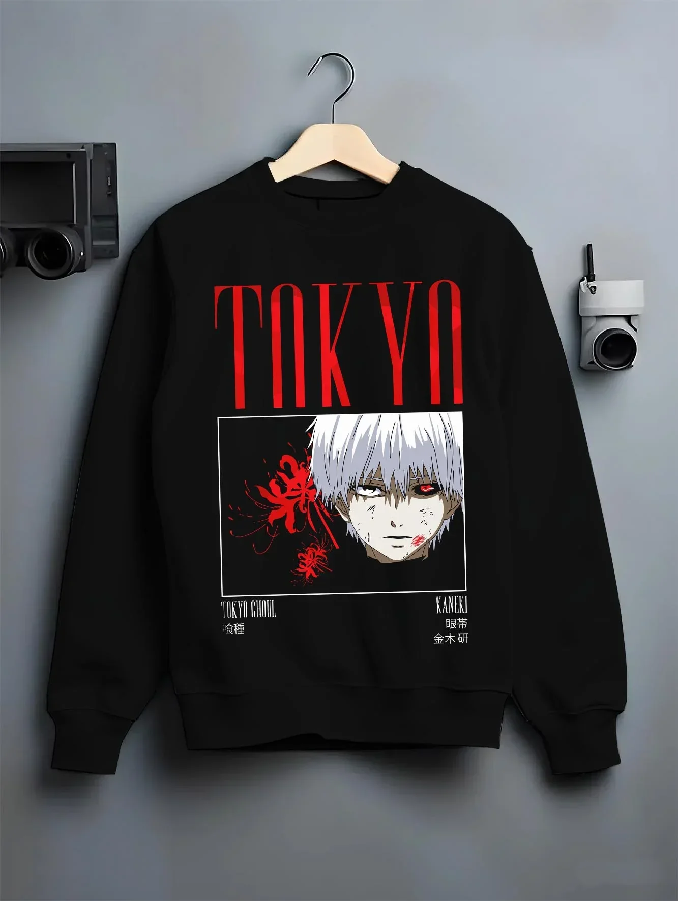Ken Kaneki Hoodie Tokyo Ghoul One Eyed Mask - Image 6