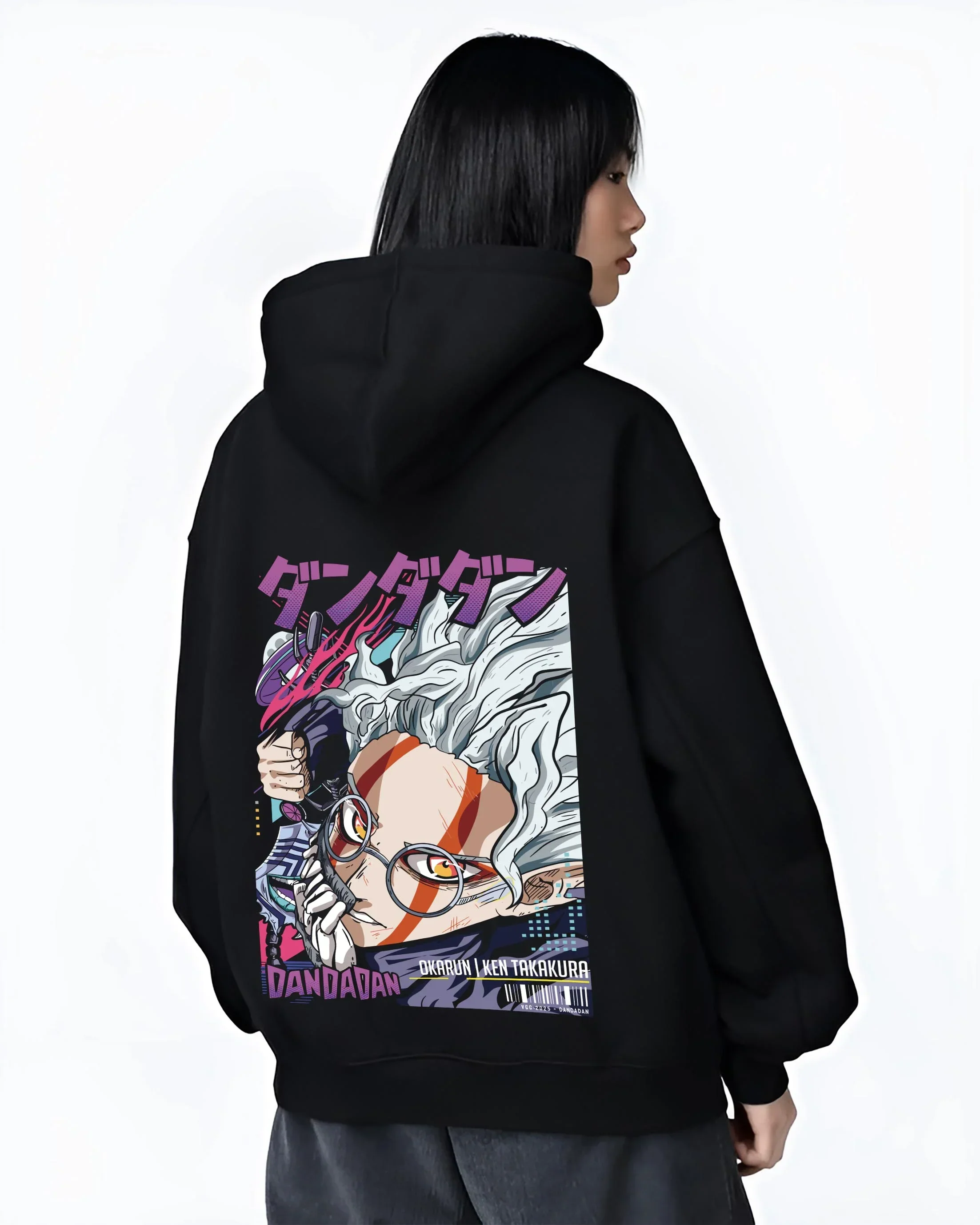 Ken Takakura Hoodie Dandadan Dynamic Fight Scene - Image 3