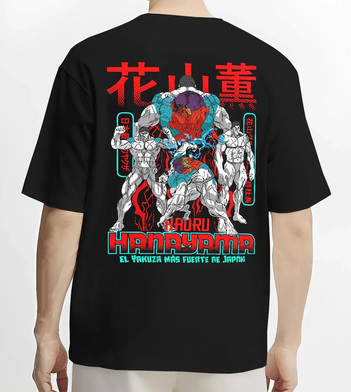 Kengan Ashura Hoodie Kaoru Hanayama Power Jumper - Image 4