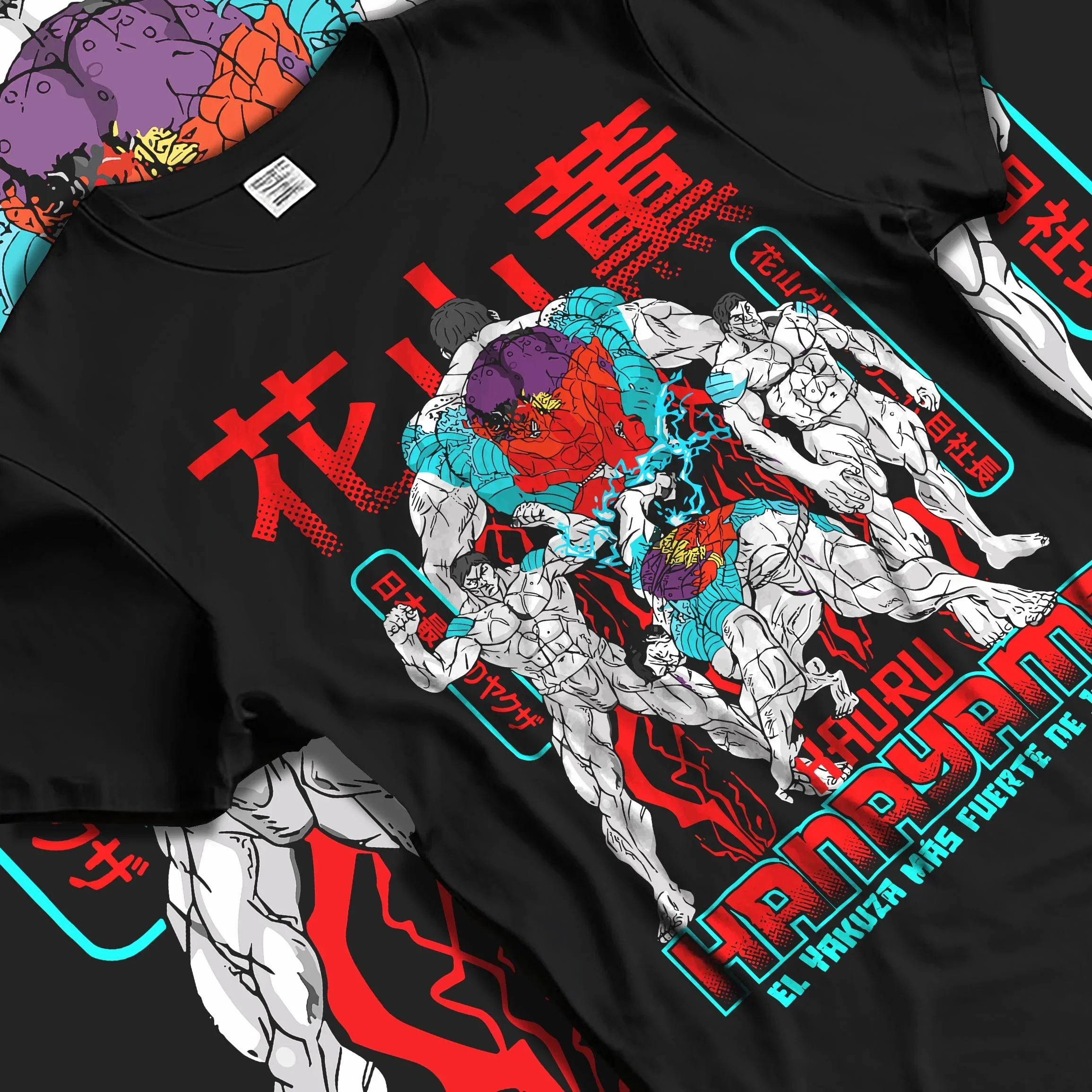 Kengan Ashura Hoodie Kaoru Hanayama Power Jumper - Image 5
