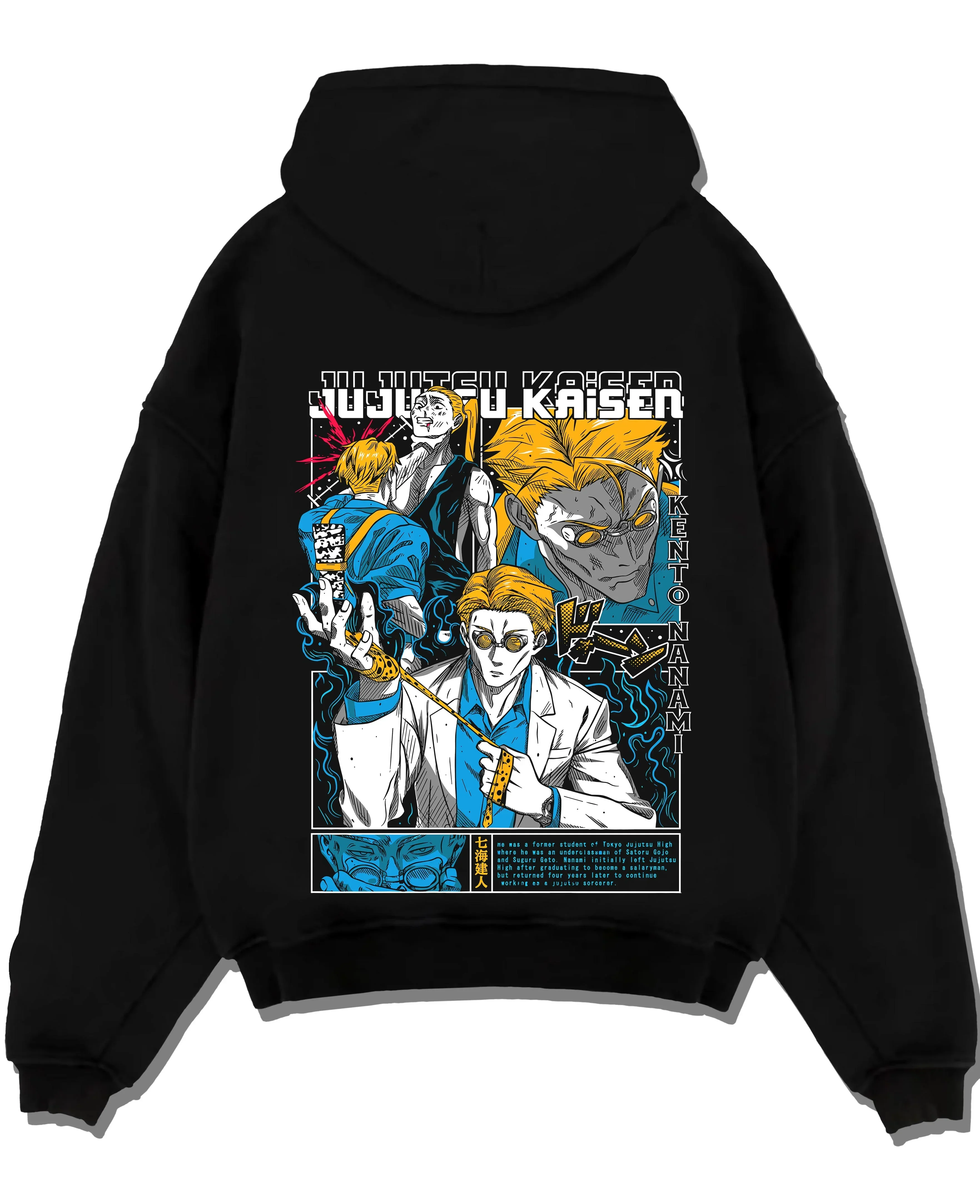 Kento Nanami Hoodie Jujutsu Kaisen Manga Scene