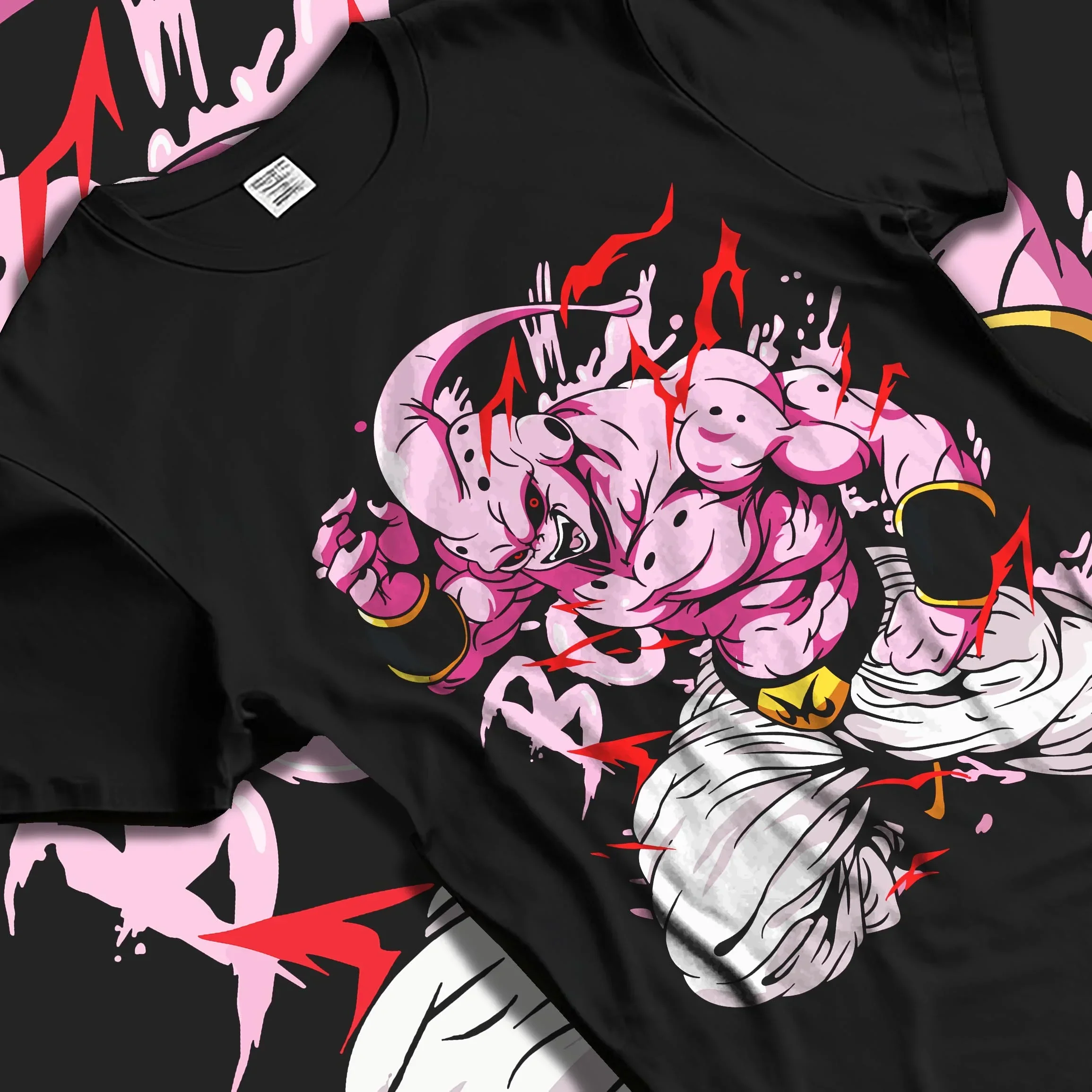 Kid Buu Dragon Ball Z Hoodie Chaos Power Form Aura - Image 5