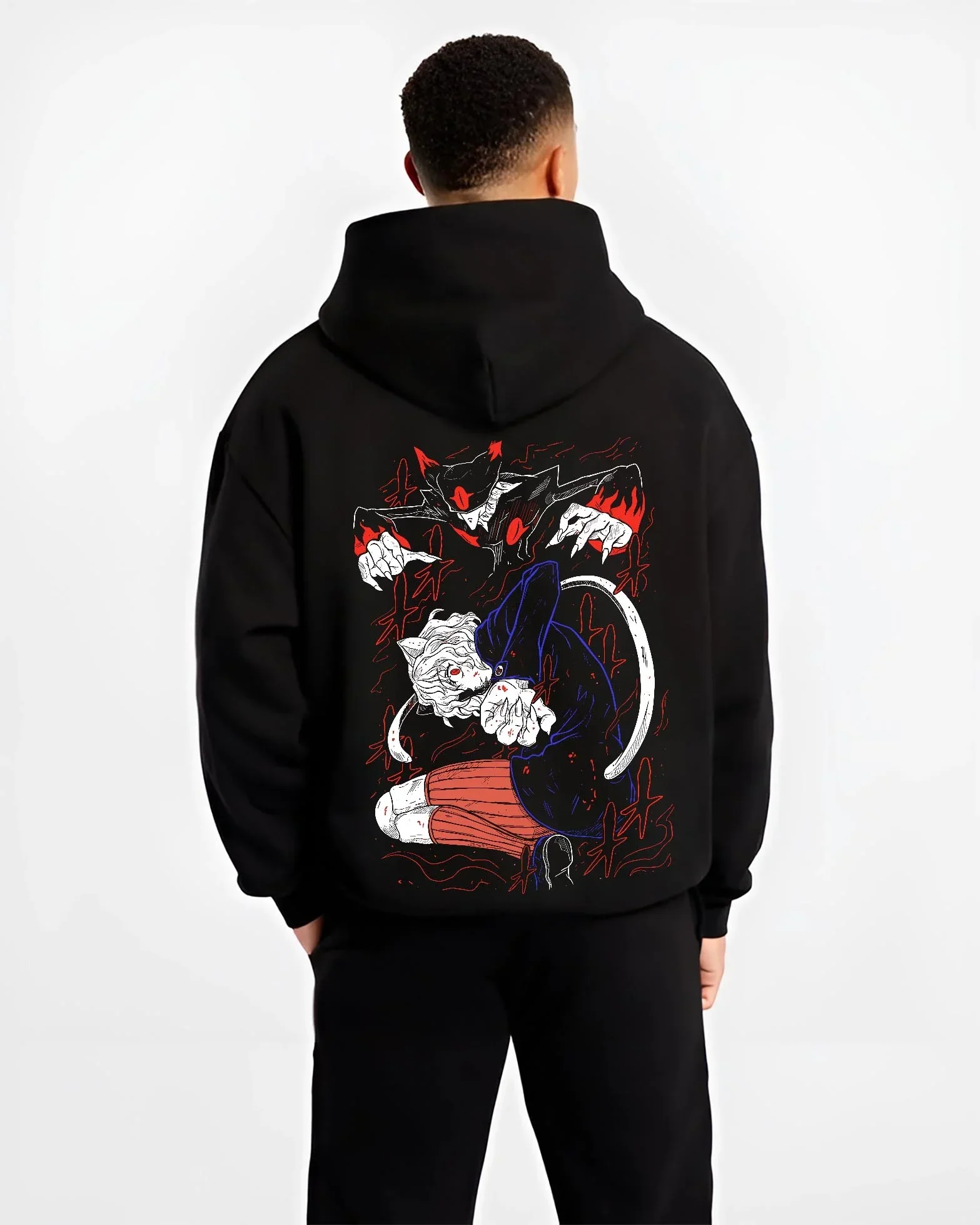 Killua Hunter x Hunter Hoodie Zoldyck Lightning Strike Form - Image 2