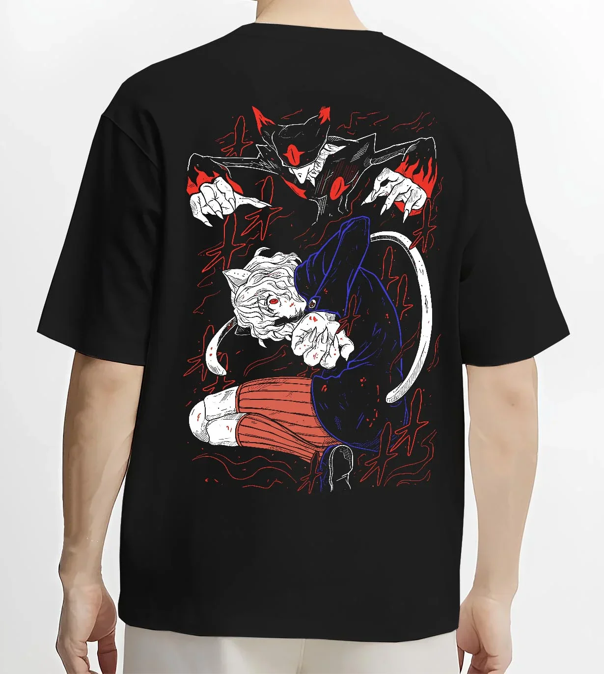 Killua Hunter x Hunter Hoodie Zoldyck Lightning Strike Form - Image 4