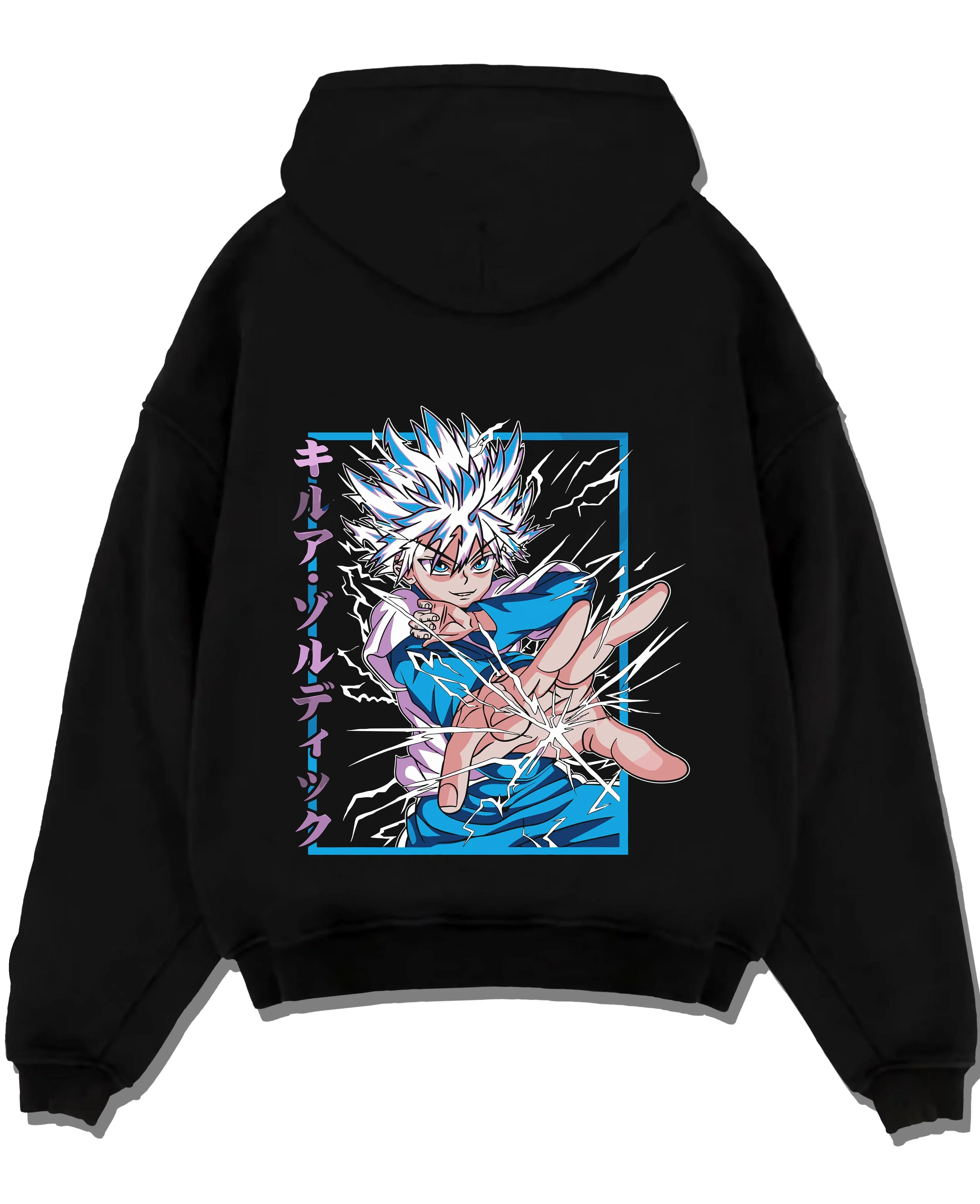 Killua Zoldyck Hoodie Hunter x Hunter Lightning Charge