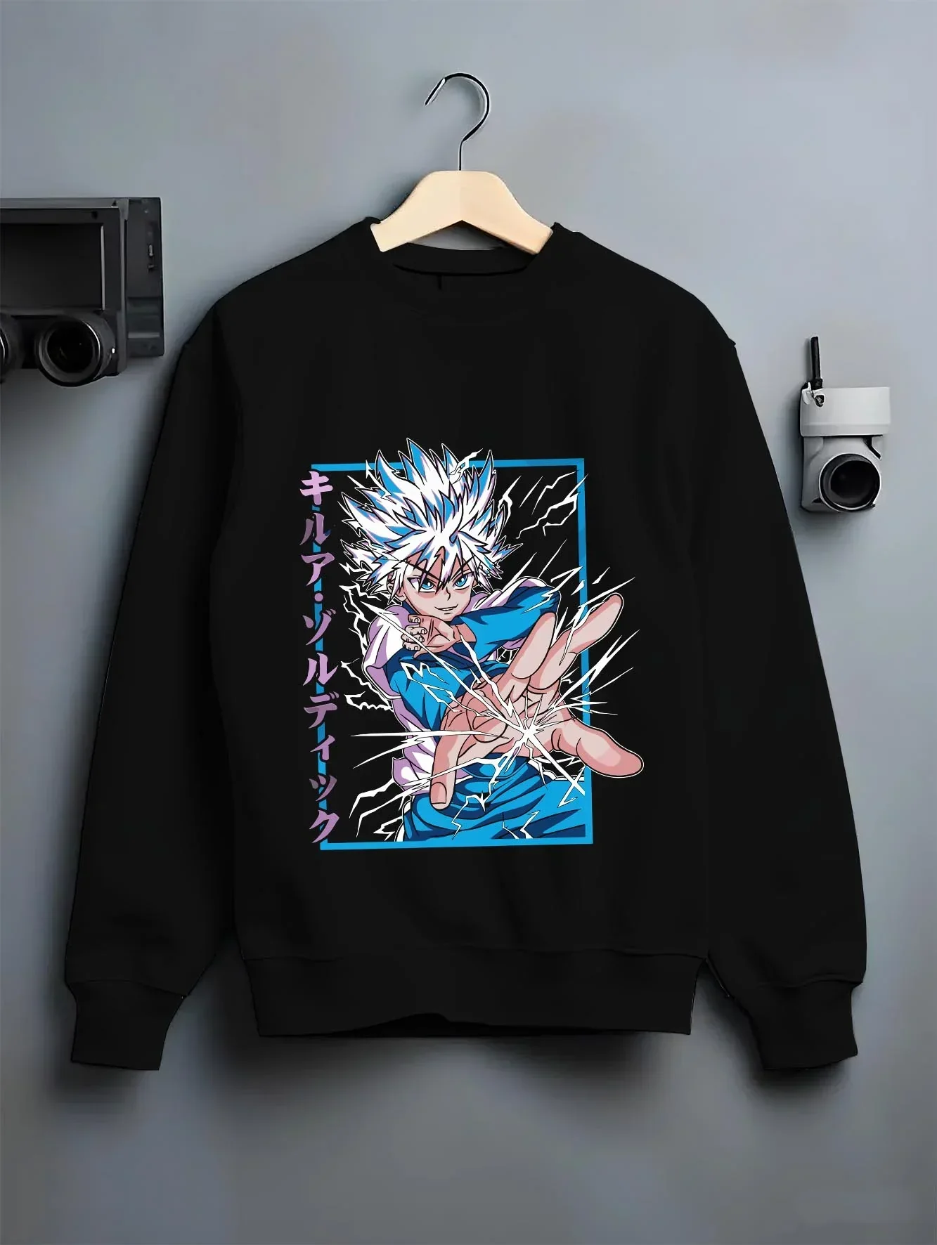 Killua Zoldyck Hoodie Hunter x Hunter Lightning Charge - Image 6