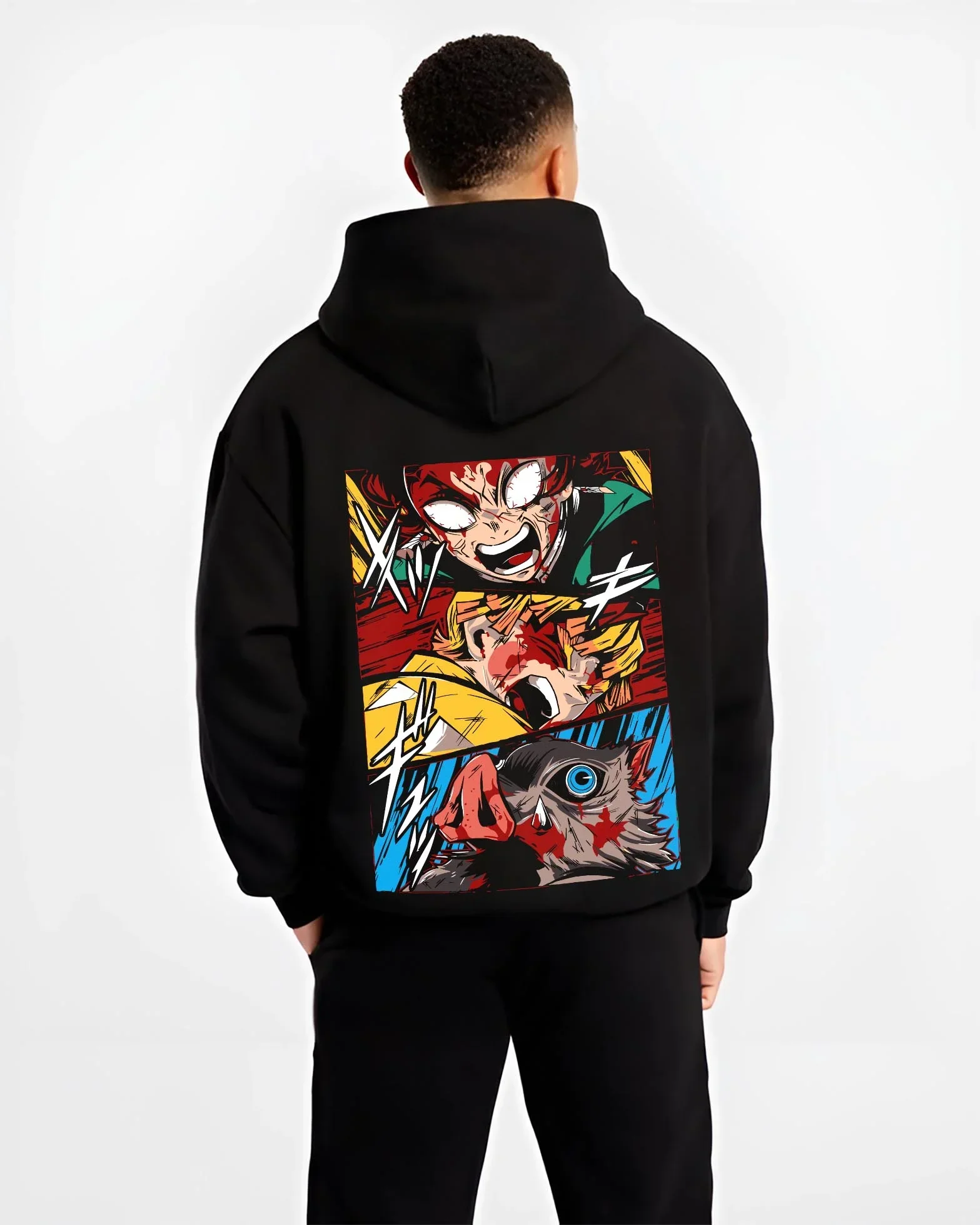 Kimetsu no Yaiba Hoodie Corps Battle Blood Clash - Image 2