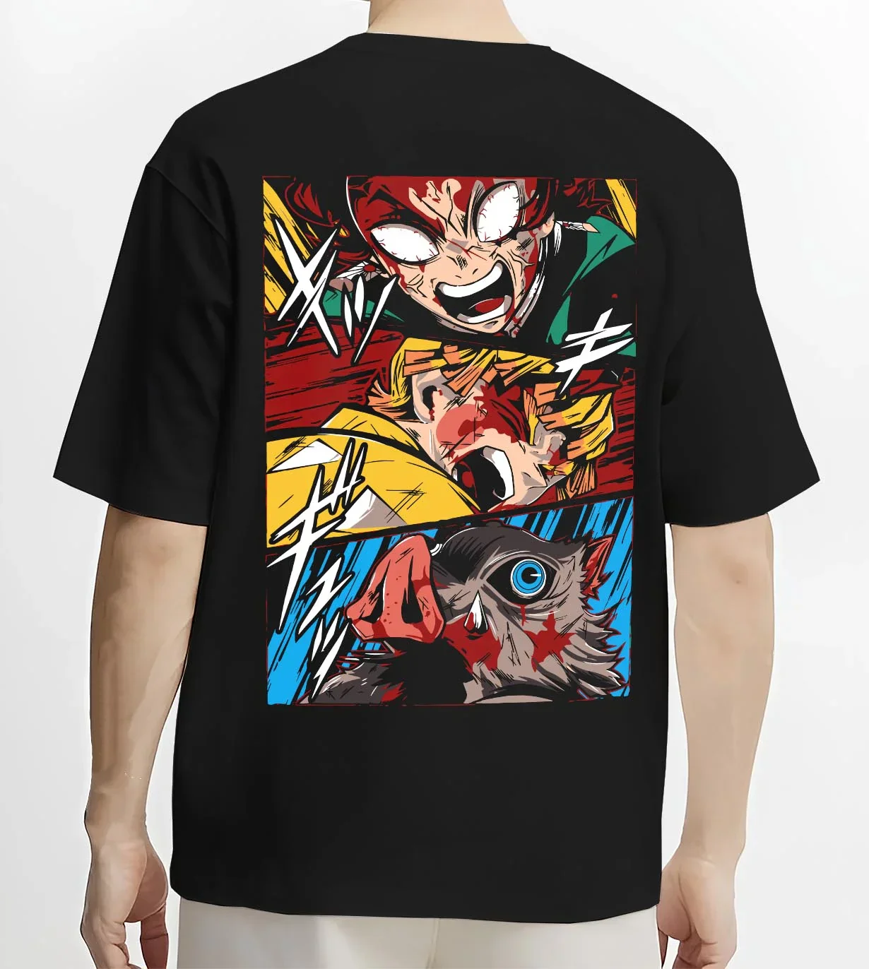 Kimetsu no Yaiba Hoodie Corps Battle Blood Clash - Image 4