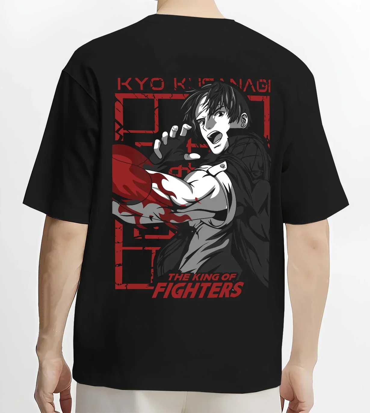 King of Fighters Hoodie Ryo Sakazaki Fighting Stance - Image 4