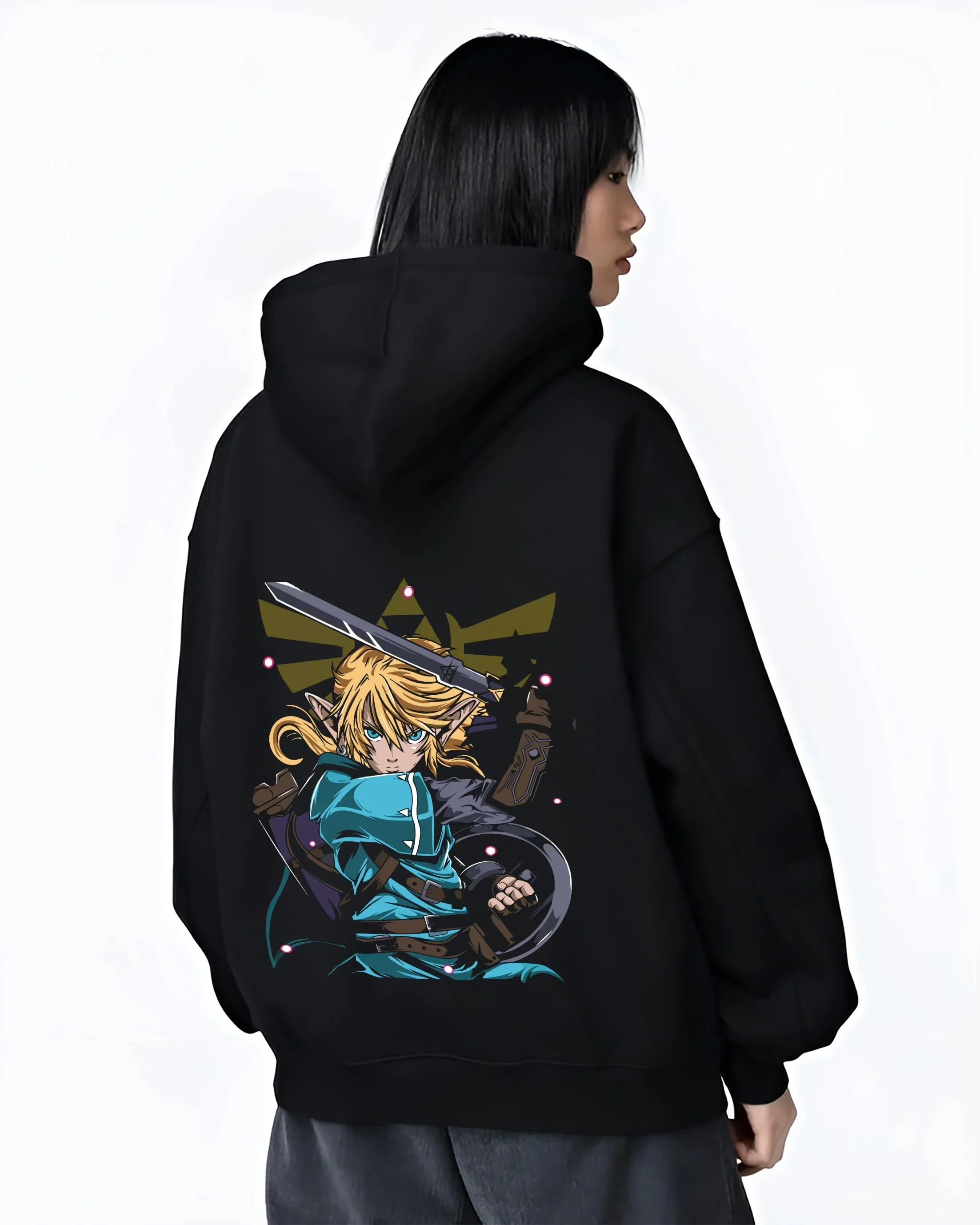 King of Fighters Ryo Sakazaki Hoodie Fight - Image 3