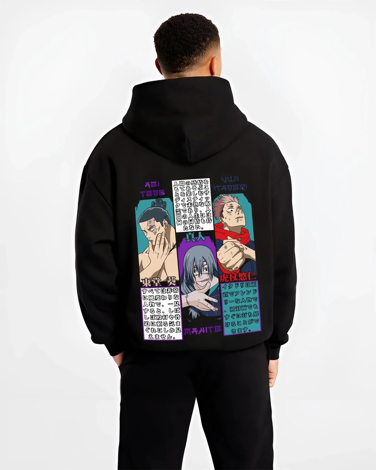 Kinji Hakari Hoodie Jujutsu Kaisen Pachinko Domain - Image 2